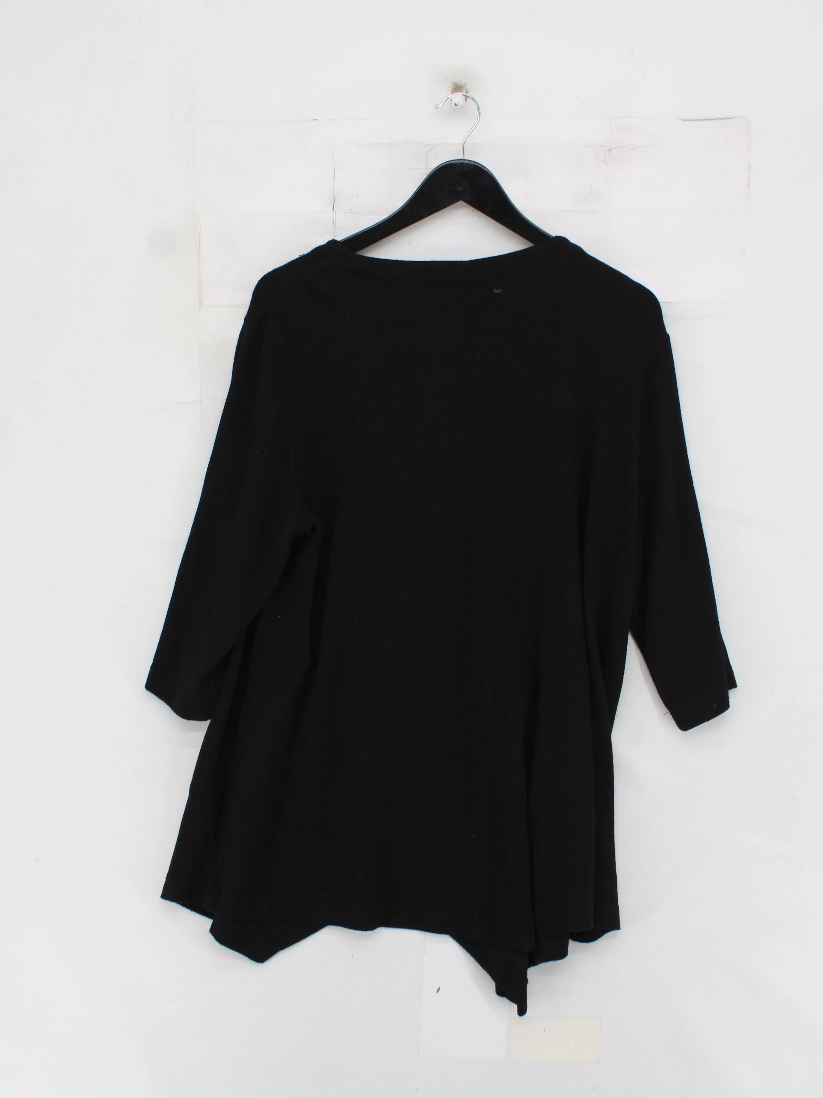 Sahara Women's Top XL Black Viscose with Polyamide, Elastane Tunic - Image 4