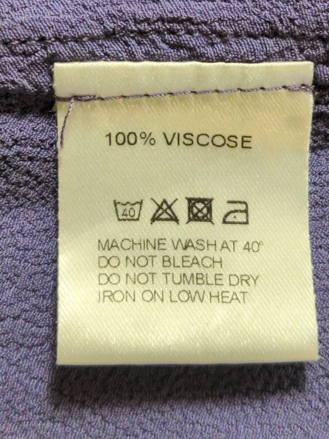 Sahara Women's Top XL Purple 100% Viscose Sleeveless V-Neck Tunic - Image 7