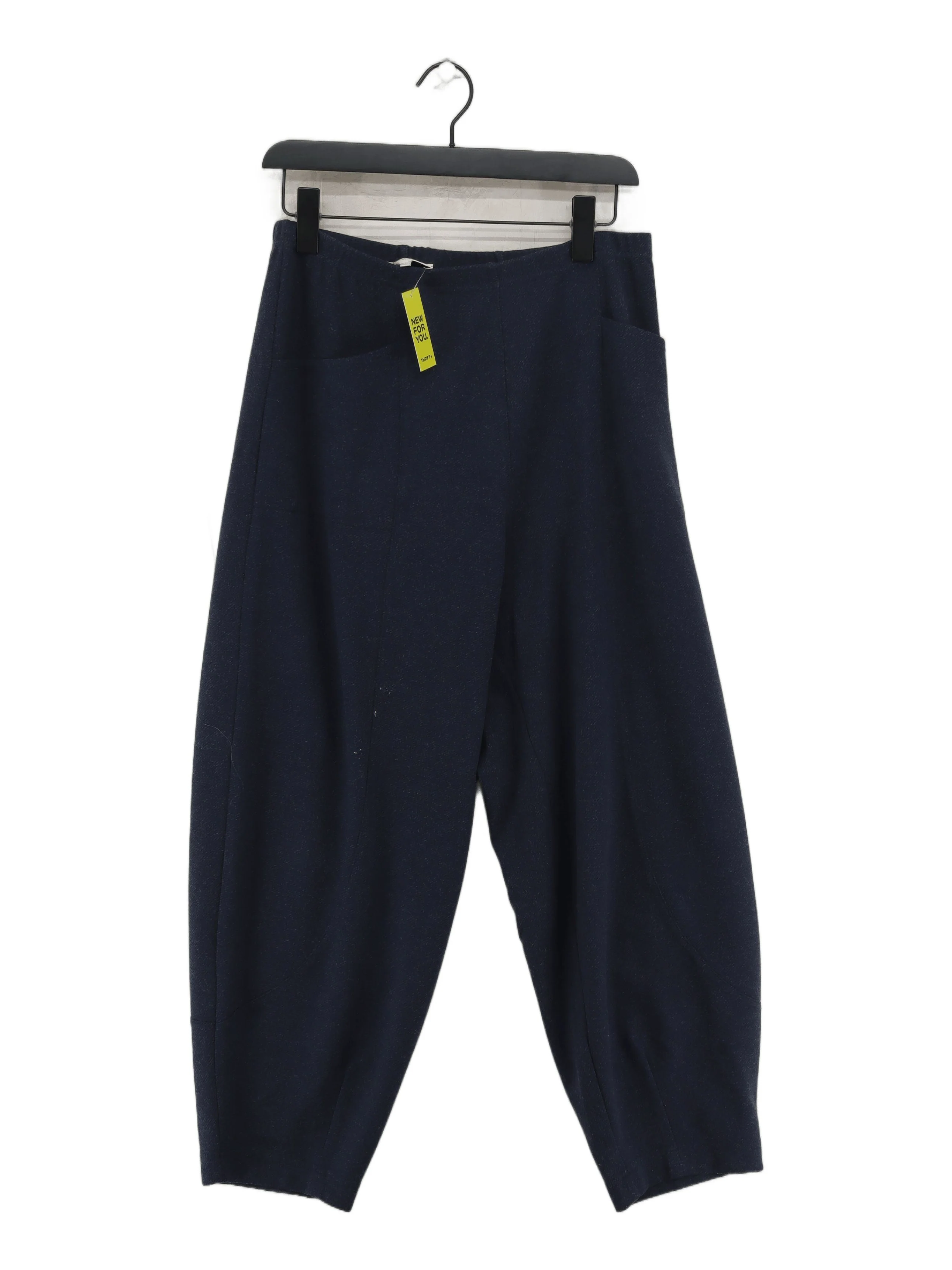 Sahara Women's Trousers L Blue Viscose with Polyamide, Elastane, Other Chino