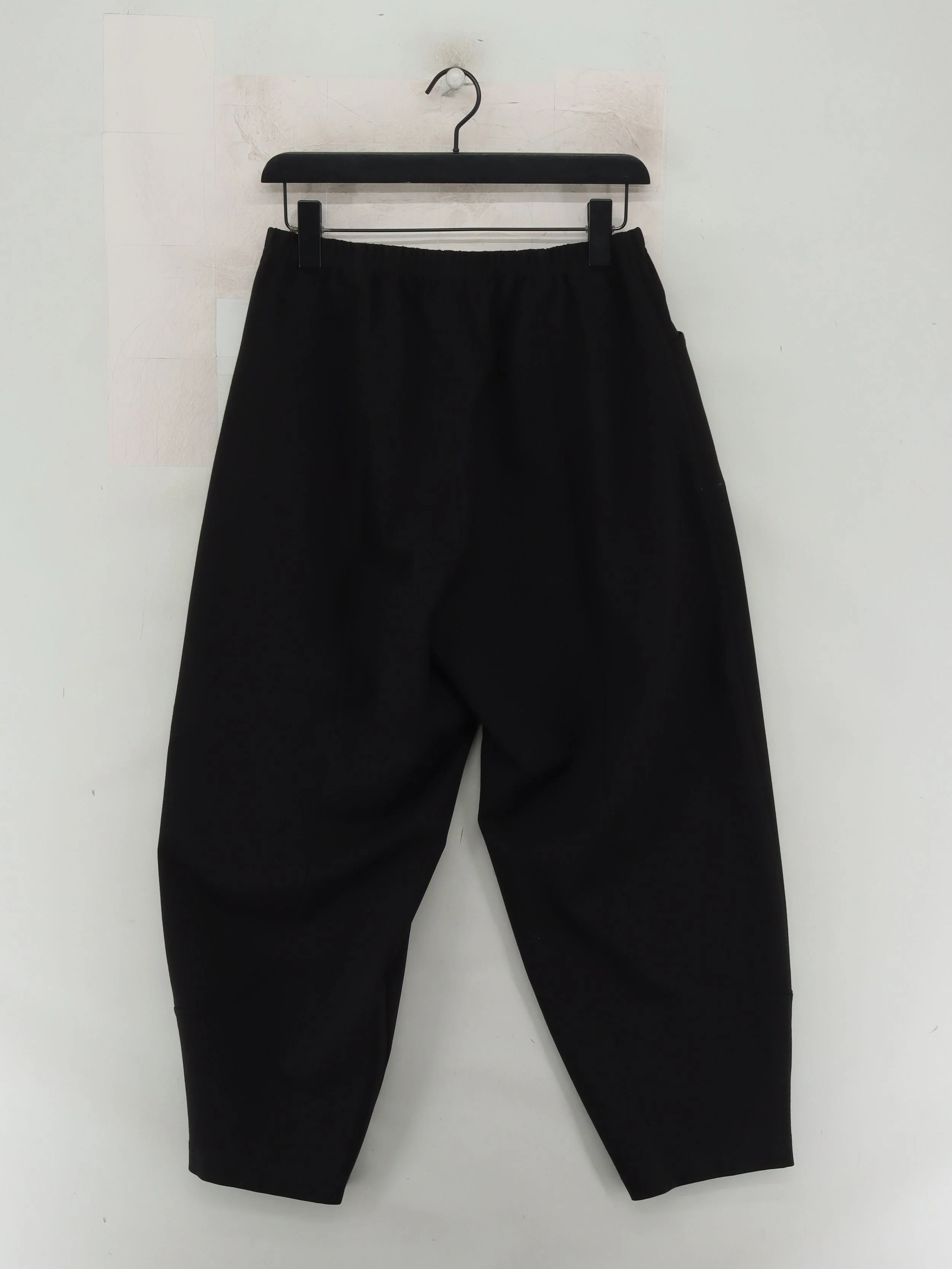 Sahara Women's Trousers M Black Viscose with Polyamide, Elastane Sweatpants - Image 2