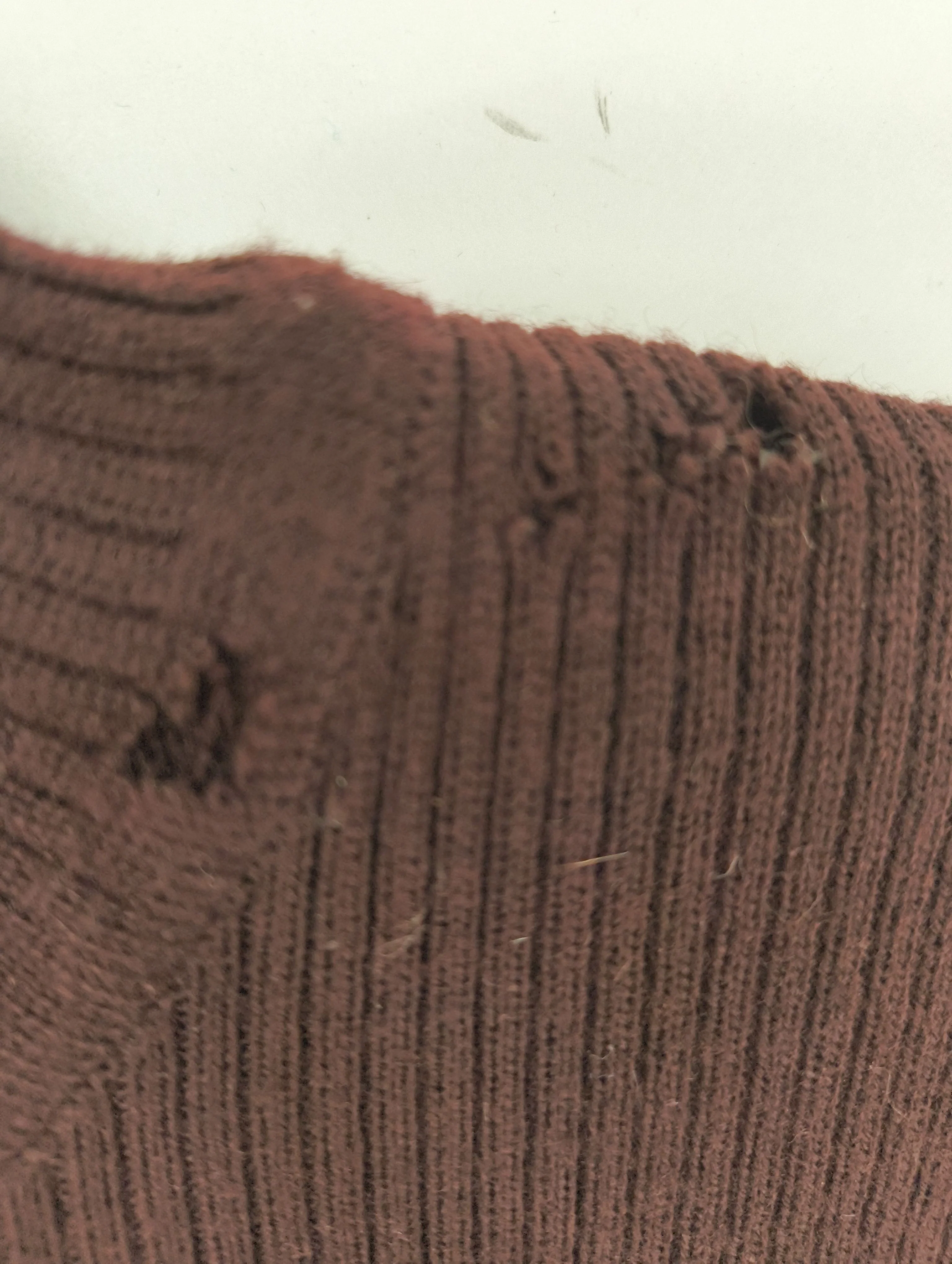 Saint Laurent Women's Jumper M Brown 100% Wool Roll Neck Pullover - Image 5