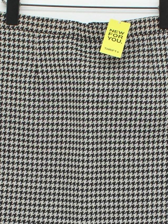 Saint Laurent Women's Mini Skirt UK 8 Multi Checkered Wool with Silk Short Mini - Image 3