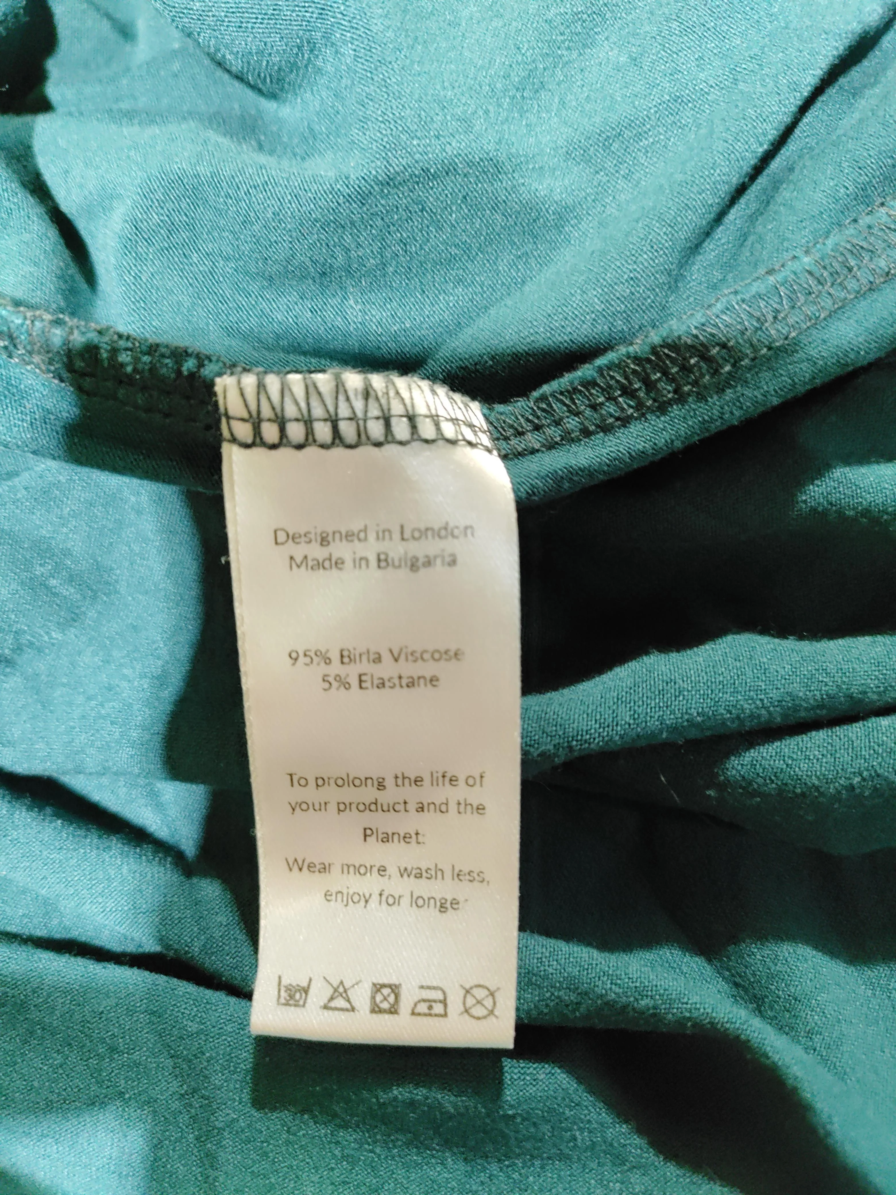 Saint + Sofia Jumper Midi Dress UK18 in Green - Image 6