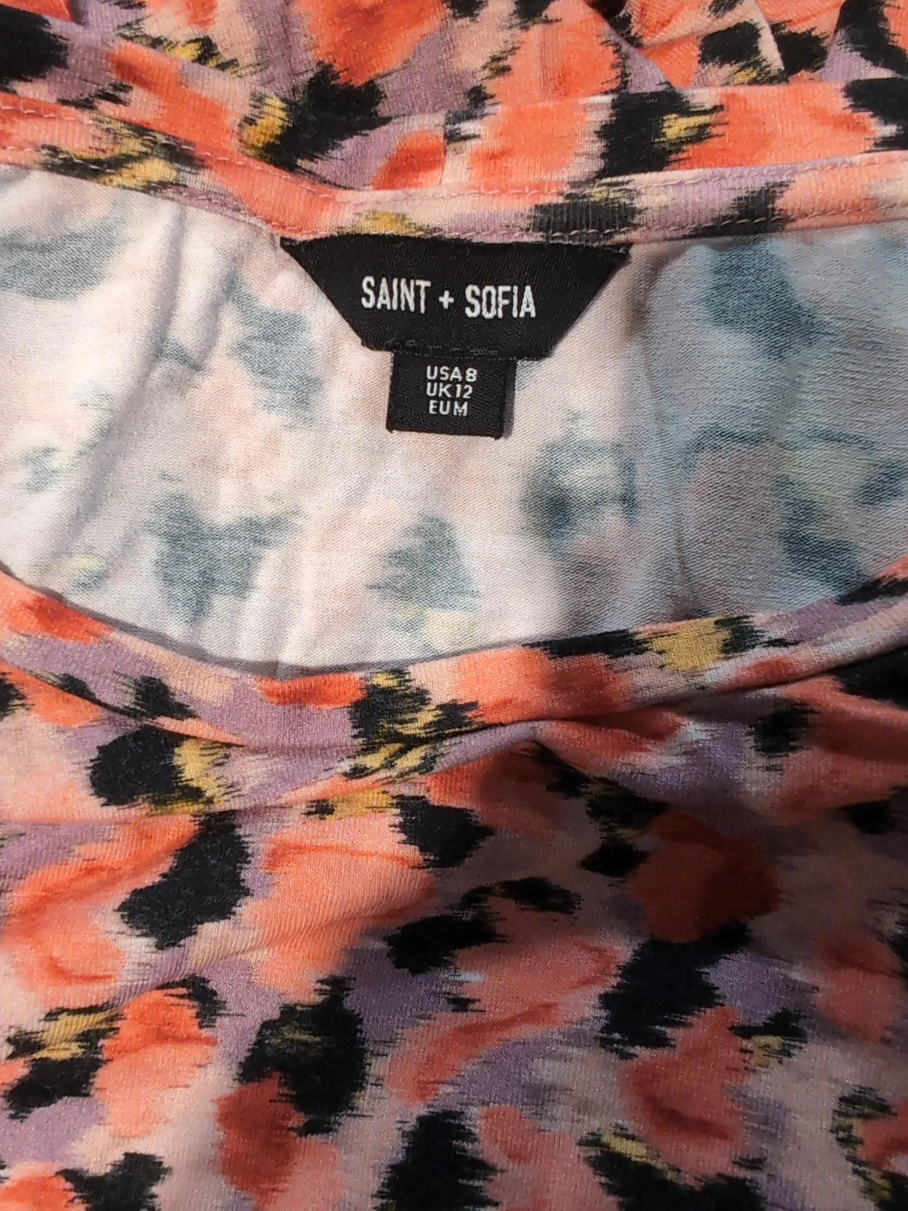 Saint + Sofia Maxi Dress UK12 in Pink - Image 5