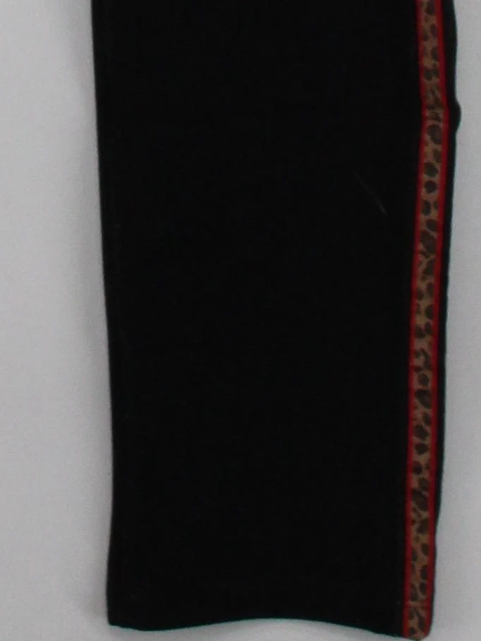 Saint + Sofia Men's Trousers M Black Viscose with Polyester, Elastane Chino - Image 4