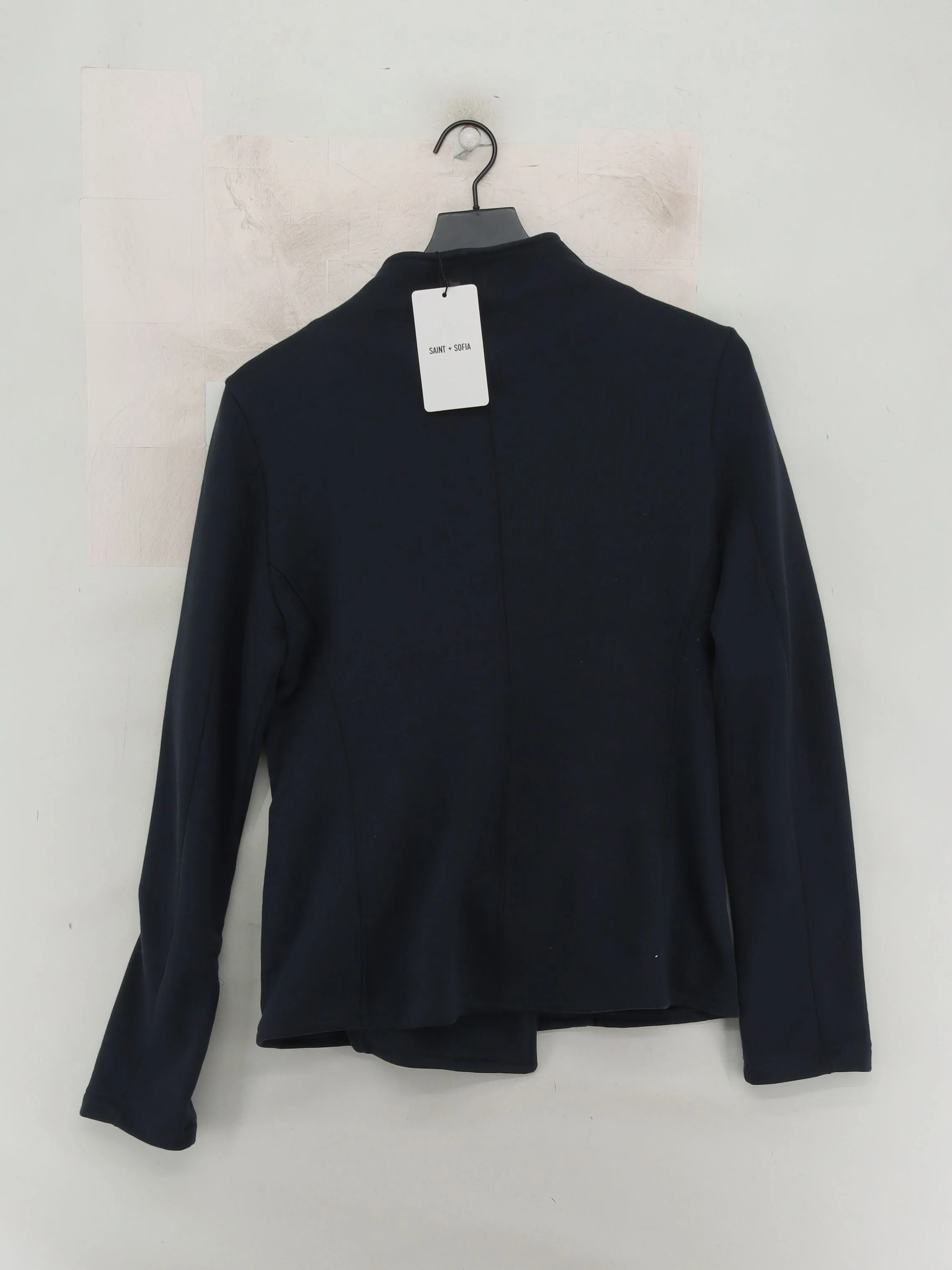 Saint + Sofia Motorcycle Jacket jacket blue - Image 2
