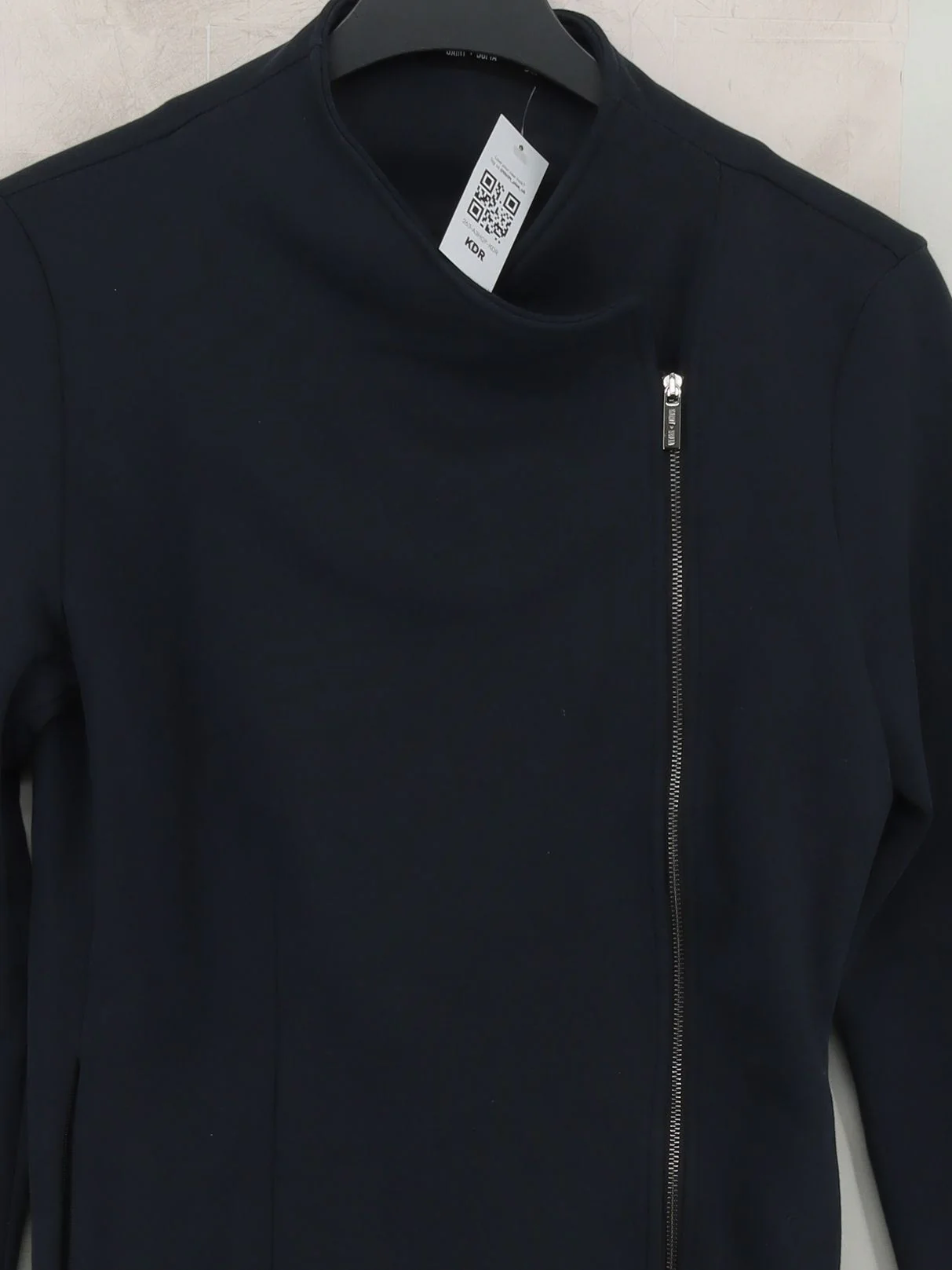 Saint + Sofia Motorcycle Jacket jacket blue - Image 3