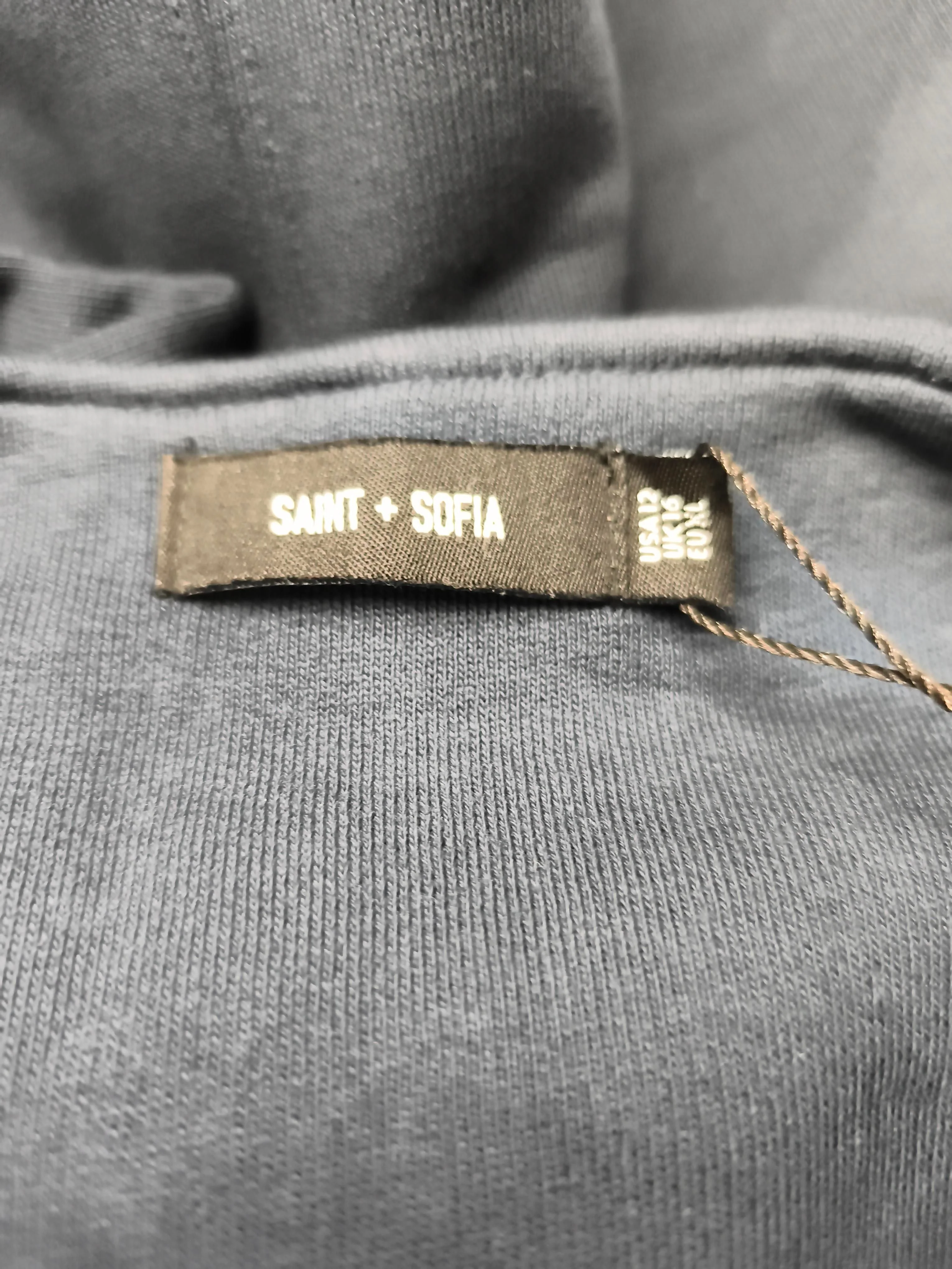 Saint + Sofia Motorcycle Jacket jacket blue - Image 5