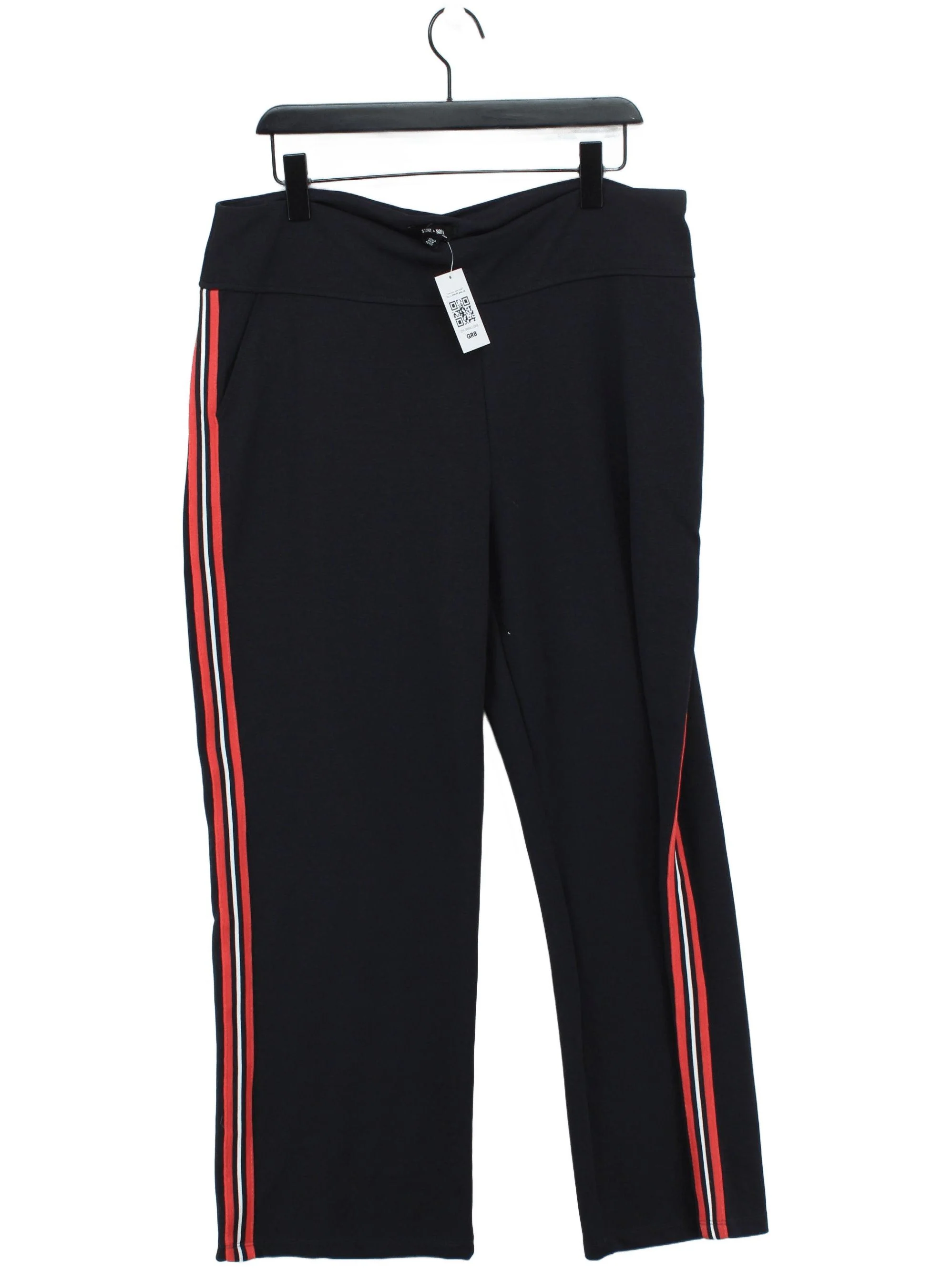 Saint + Sofia Track Pants trousers black