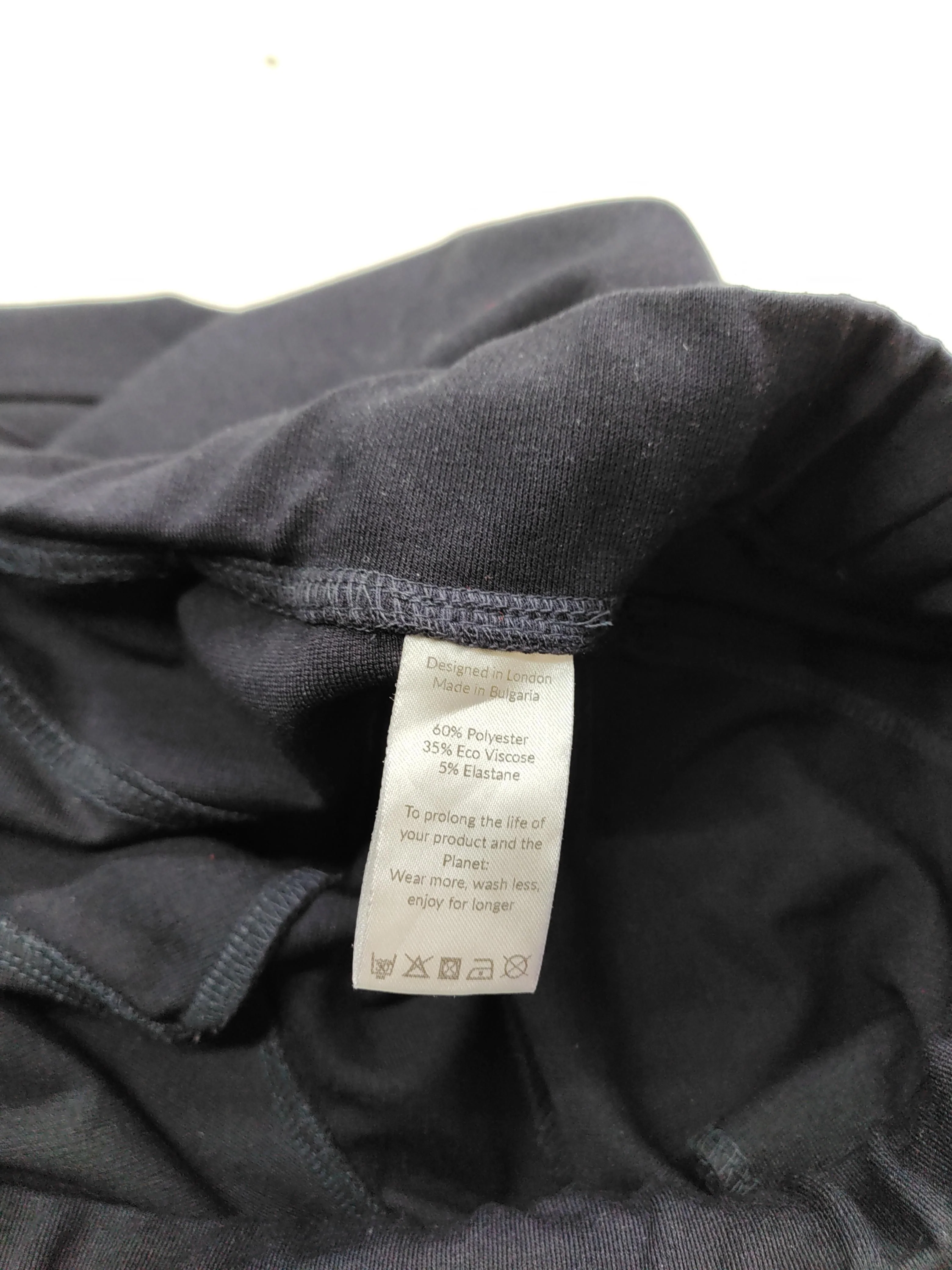 Saint + Sofia Women's Sports Bottoms UK 14 Black Polyester - Image 8
