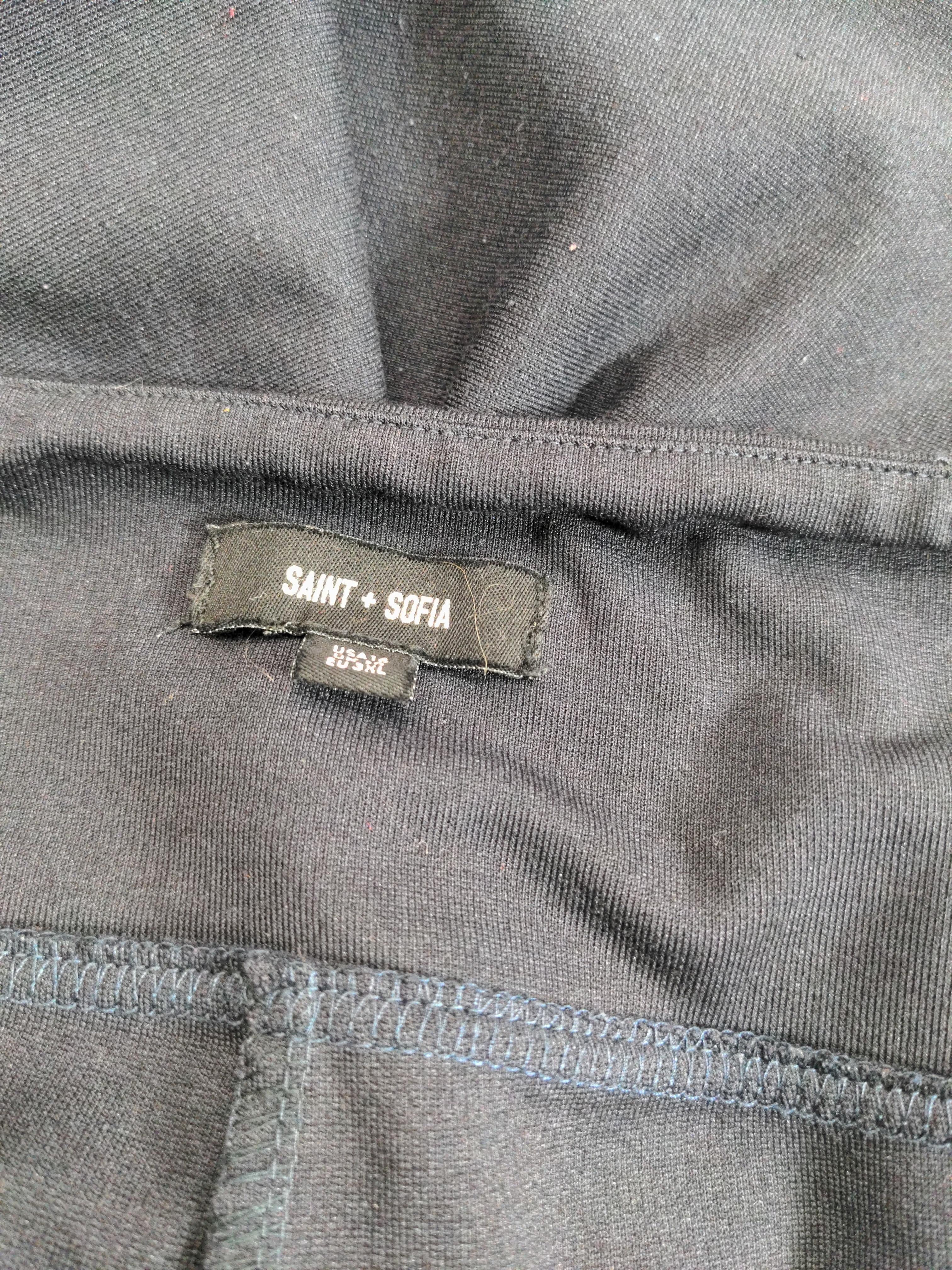 Saint + Sofia Women's Trousers XXL Black Polyester - Image 5