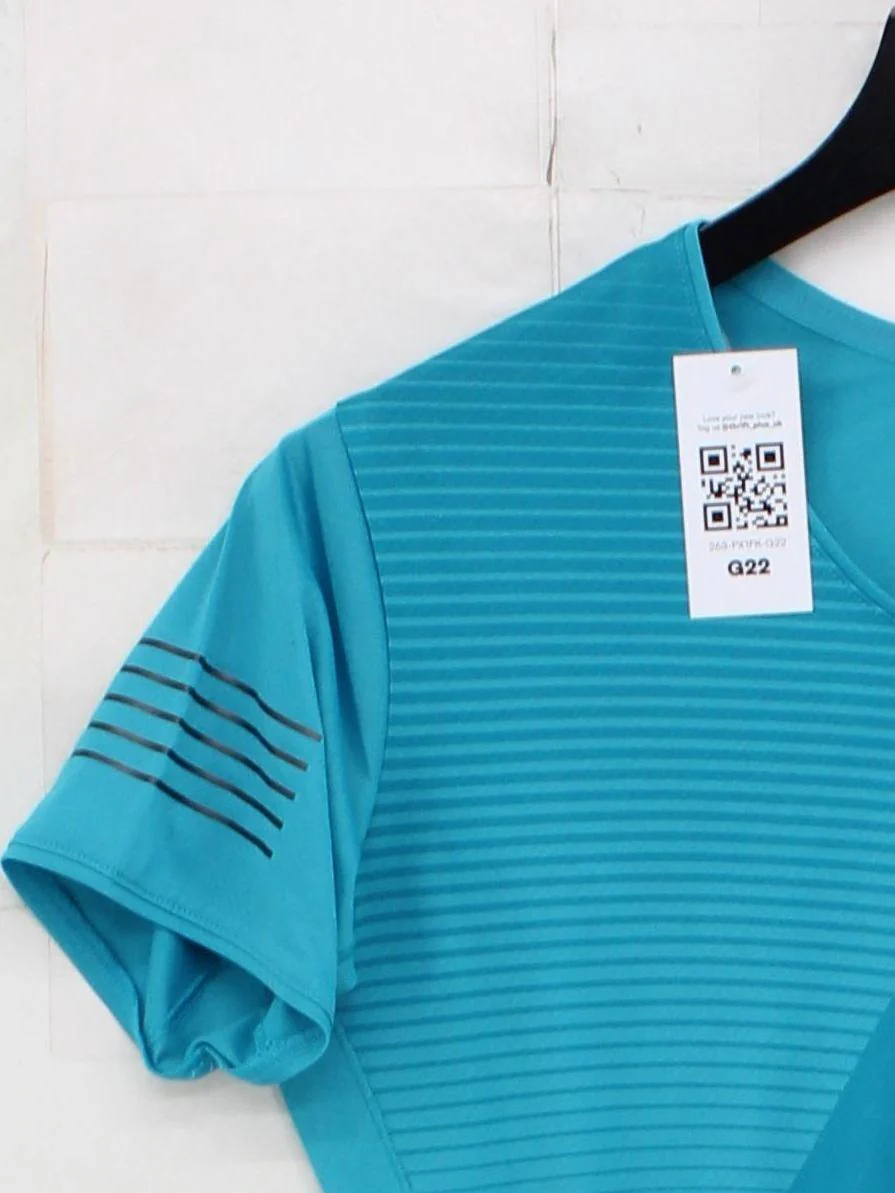 Salomon Men's T-Shirt S Blue Graphic 100% Polyester Round Neck Basic - Image 4