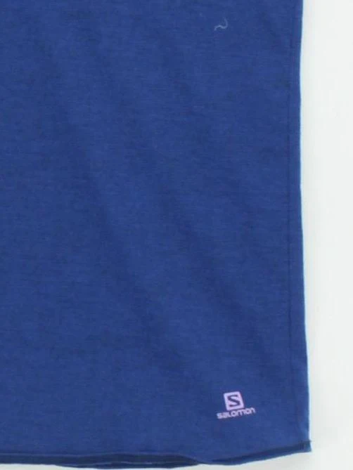 Salomon Women's T-Shirt XS Blue 100% Polyester Basic - Image 4