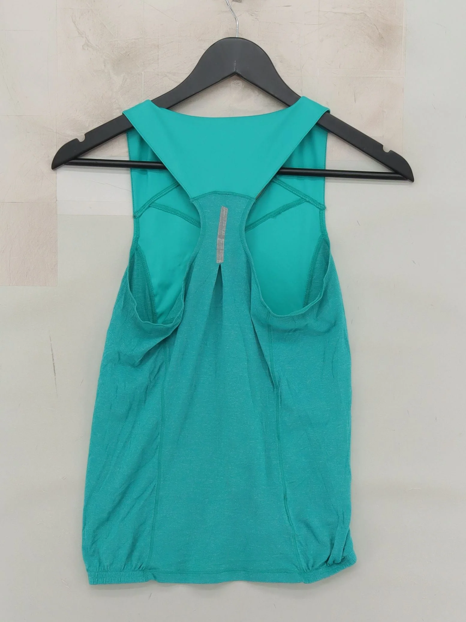Salomon Women's T-Shirt XS Green Polyester with Nylon Sleeveless Basic - Image 2