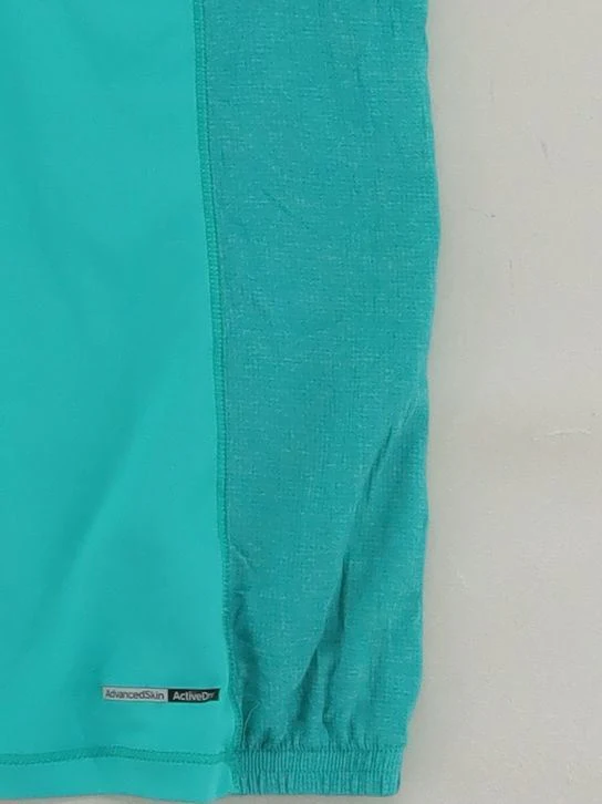 Salomon Women's T-Shirt XS Green Polyester with Nylon Sleeveless Basic - Image 4