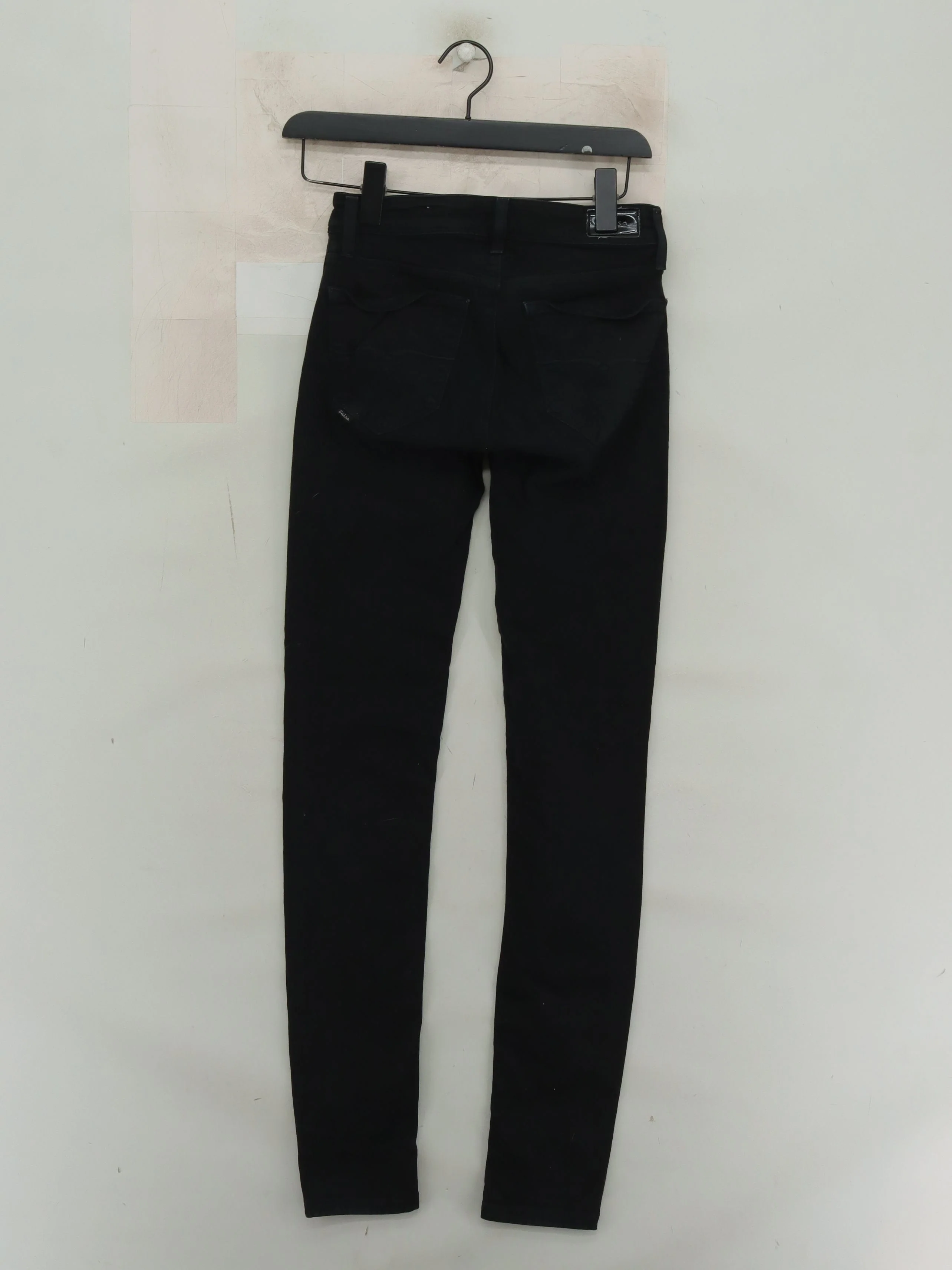 Salsa Women's Jeans UK 10 Black 100% Cotton Skinny - Image 2