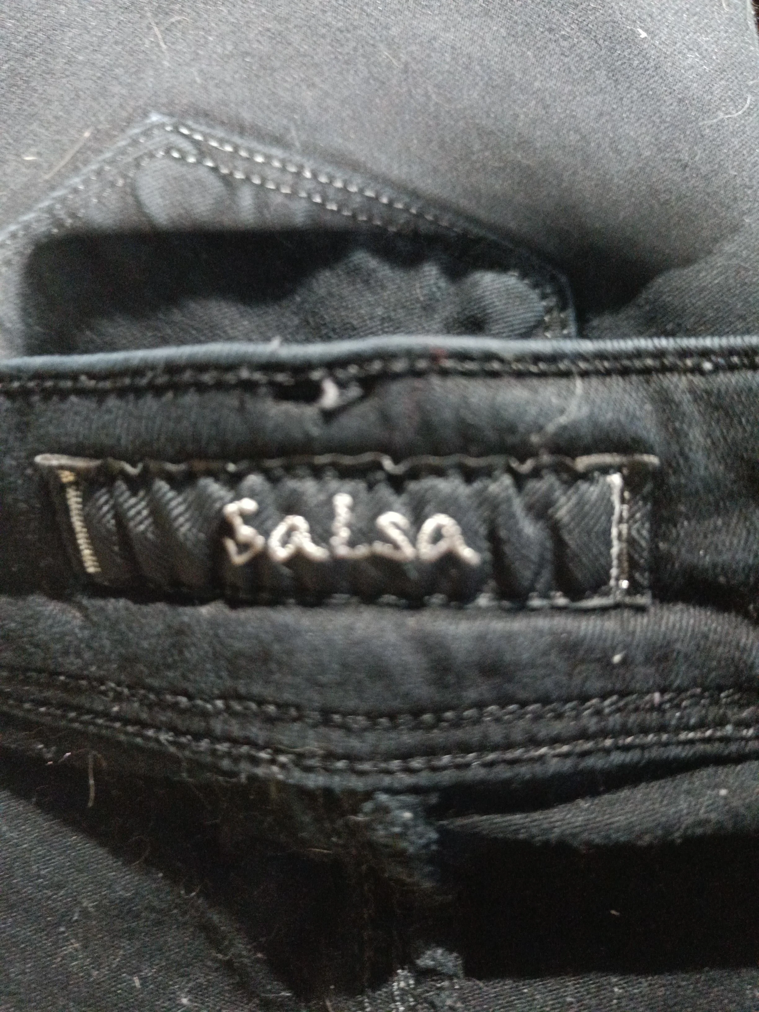 Salsa Women's Jeans UK 10 Black 100% Cotton Skinny - Image 5