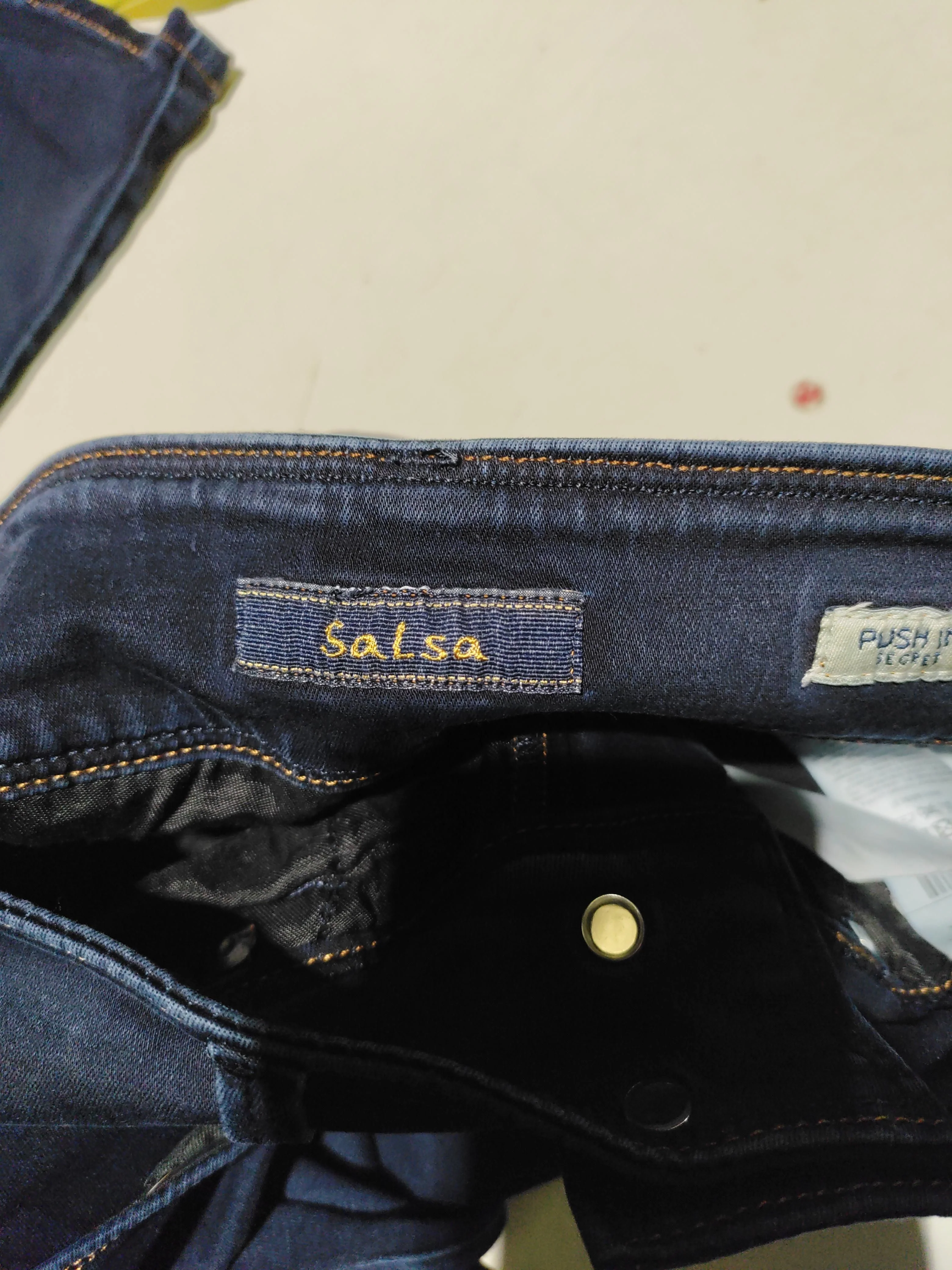 Salsa Women's Jeans W 26 in Blue Cotton with Polyester, Elastane Skinny - Image 5