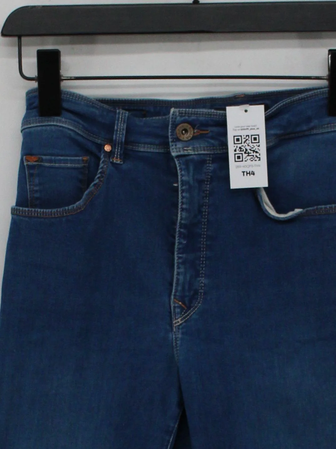 Salsa Women's Jeans W 30 in Blue Cotton with Polyester, Elastane Skinny - Image 3