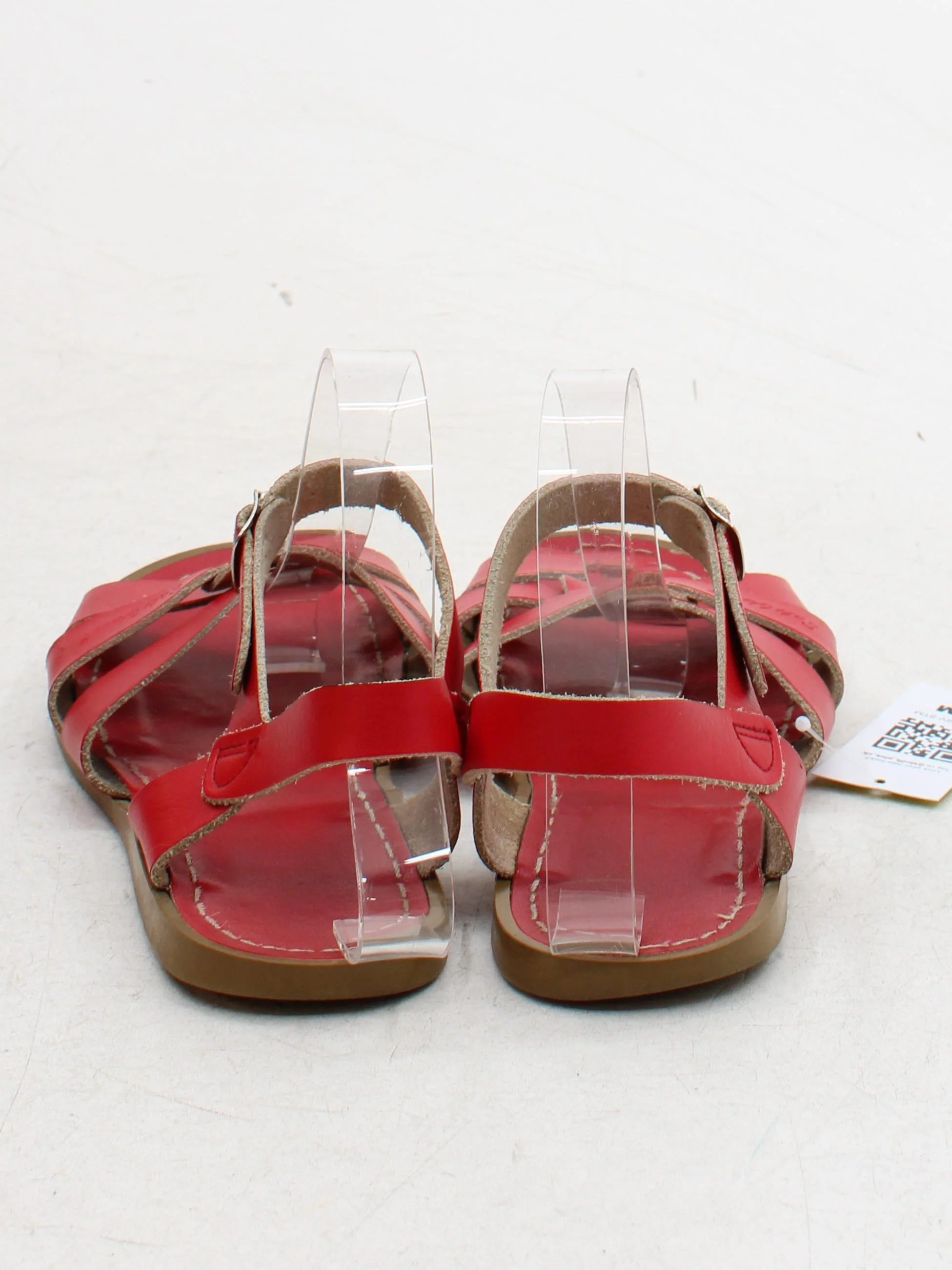 Salt Water Women's Sandals UK 4 Red 100% Leather Strappy - Image 3