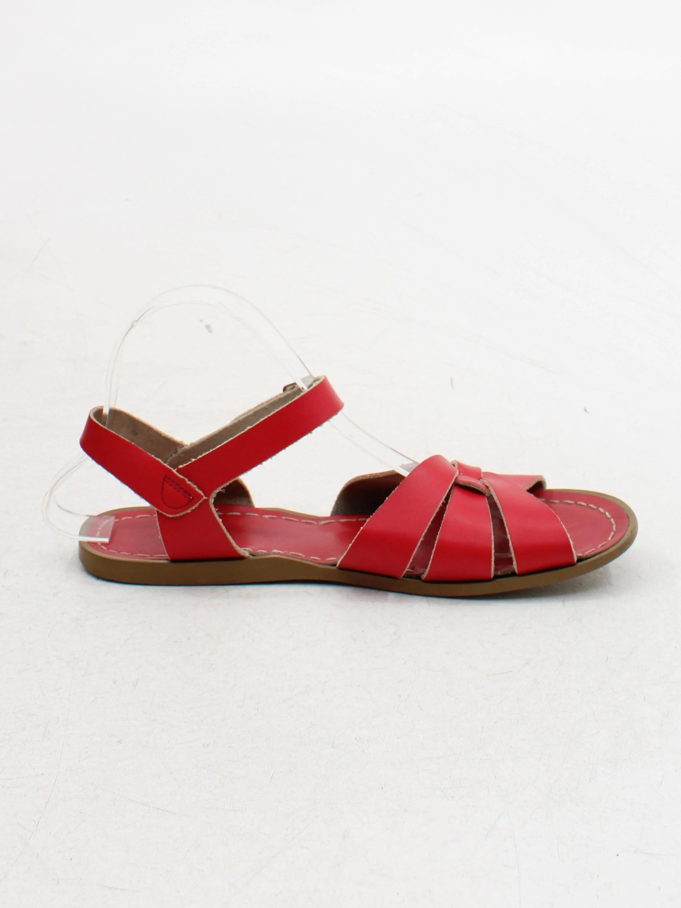 Salt Water Women's Sandals UK 4 Red 100% Leather Strappy - Image 5