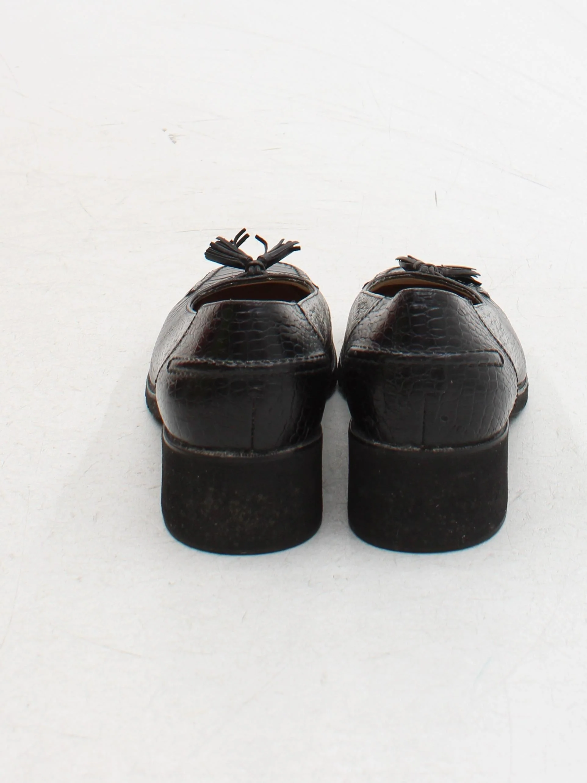 Salvatore Ferragamo Women's Flat Shoes UK 4 Black 100% Leather Loafer - Image 3