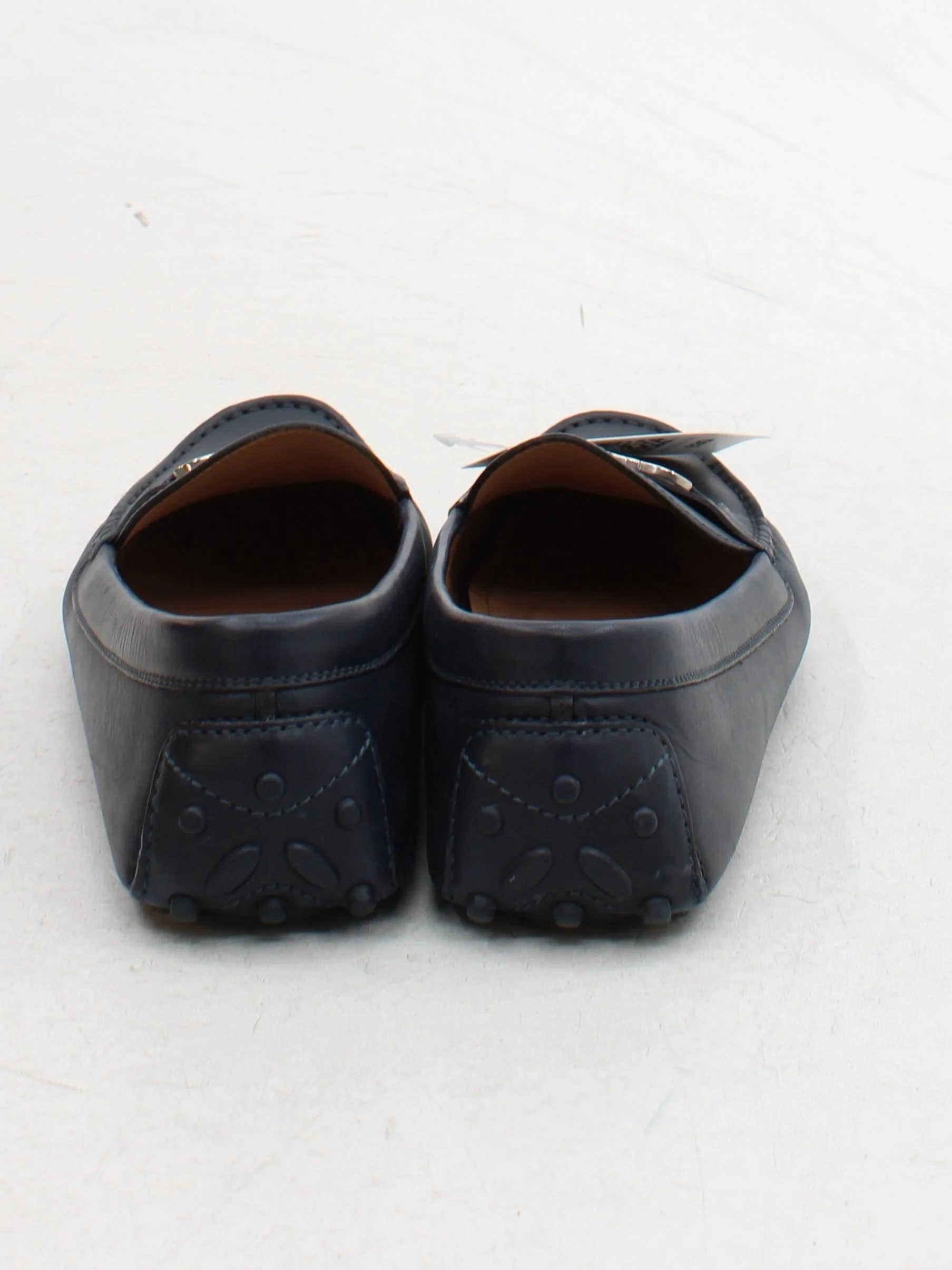 Salvatore Ferragamo Women's Flat Shoes UK 8.5 Blue 100% Leather Loafer - Image 3