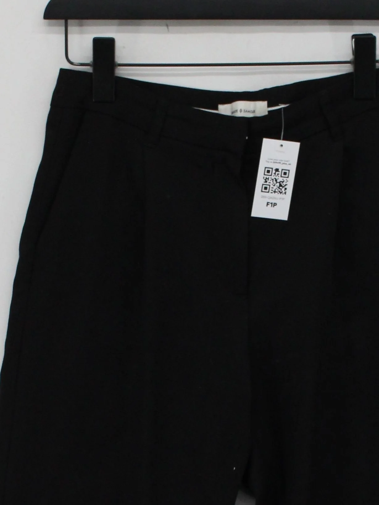 Samsøe & Samsøe Men's Trousers S Black 100% Lyocell Modal Straight Chino - Image 3