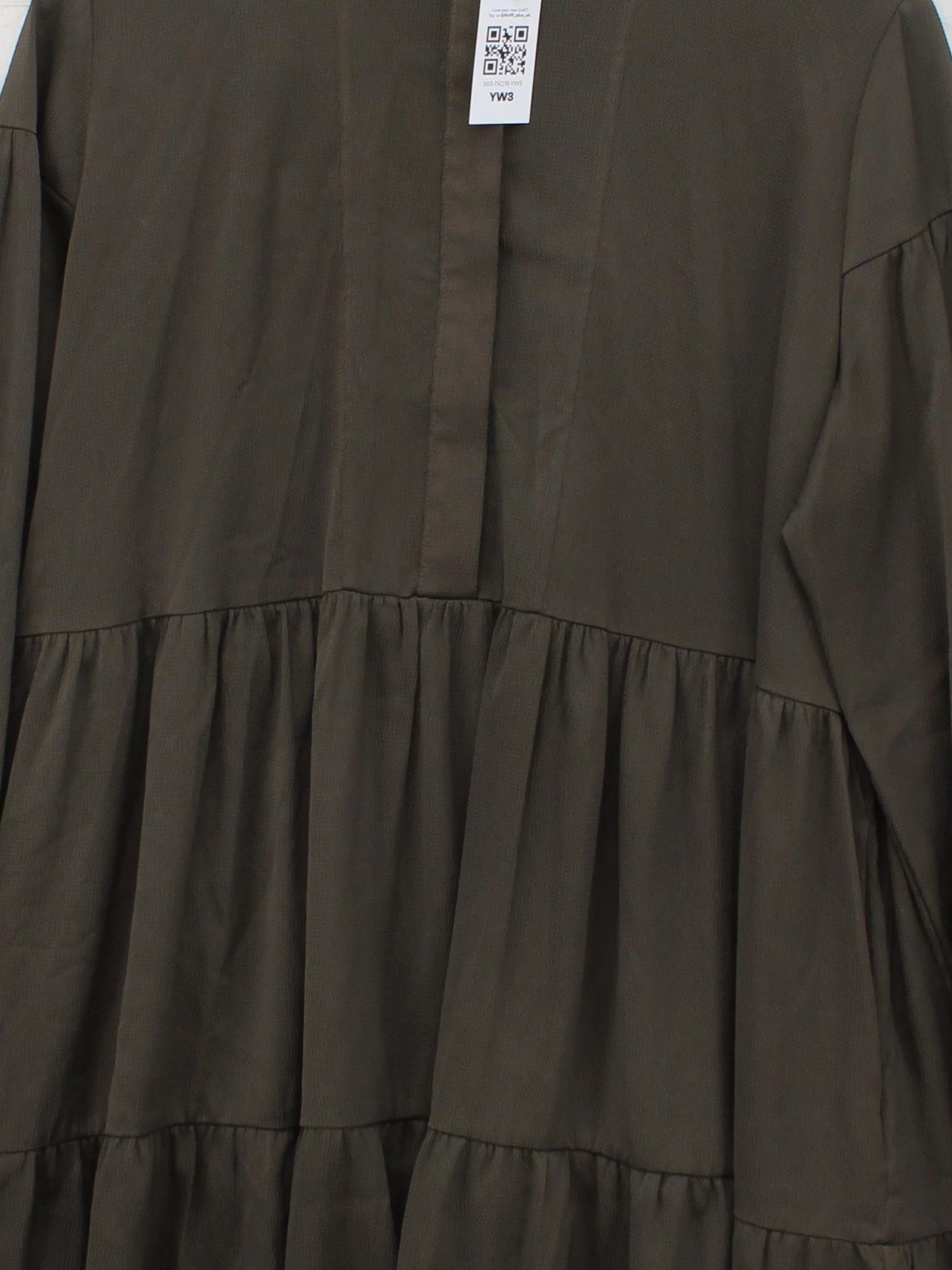 Samsøe & Samsøe Shirt Mini Dress S in Green - Image 3