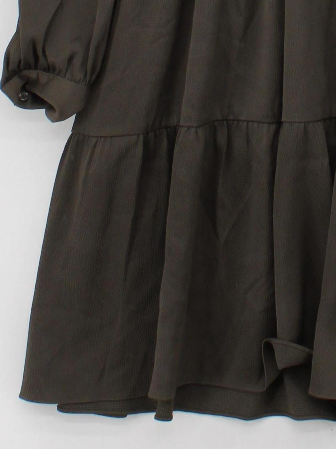 Samsøe & Samsøe Shirt Mini Dress S in Green - Image 4