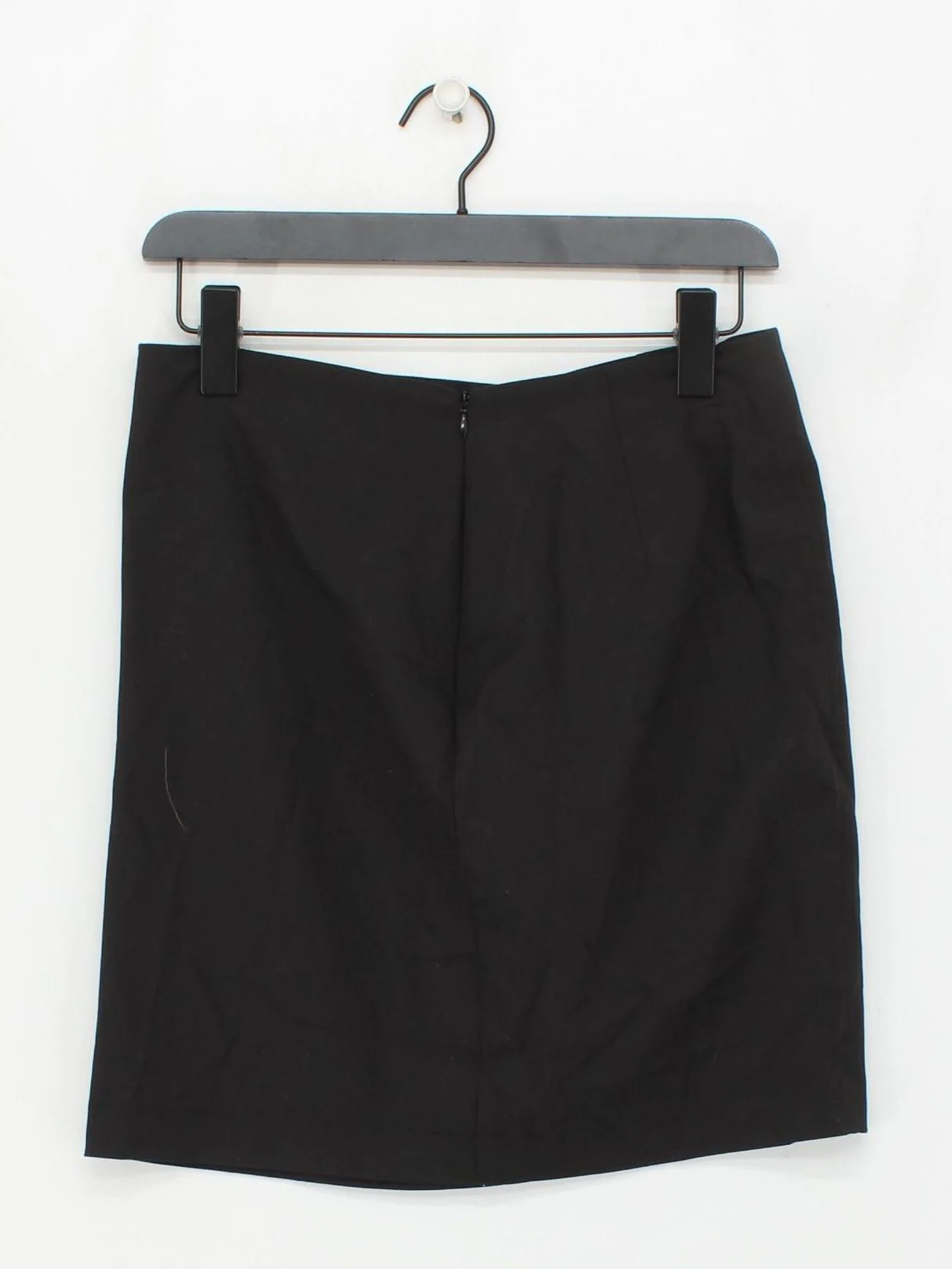 Samsøe & Samsøe Women's Mini Skirt M Black Cotton with Viscose, Elastane Mini - Image 2