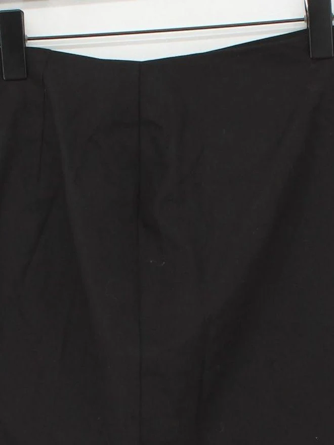 Samsøe & Samsøe Women's Mini Skirt M Black Cotton with Viscose, Elastane Mini - Image 3