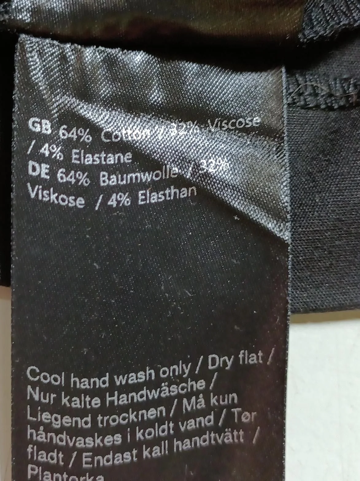 Samsøe & Samsøe Women's Mini Skirt M Black Cotton with Viscose, Elastane Mini - Image 6