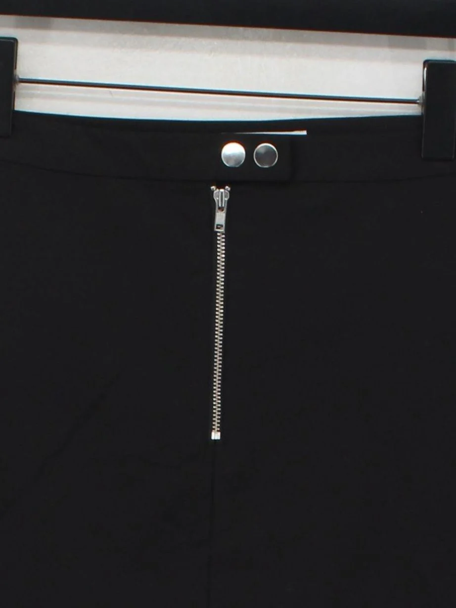 Samsøe & Samsøe Women's Mini Skirt W 31 in Black Viscose - Image 3