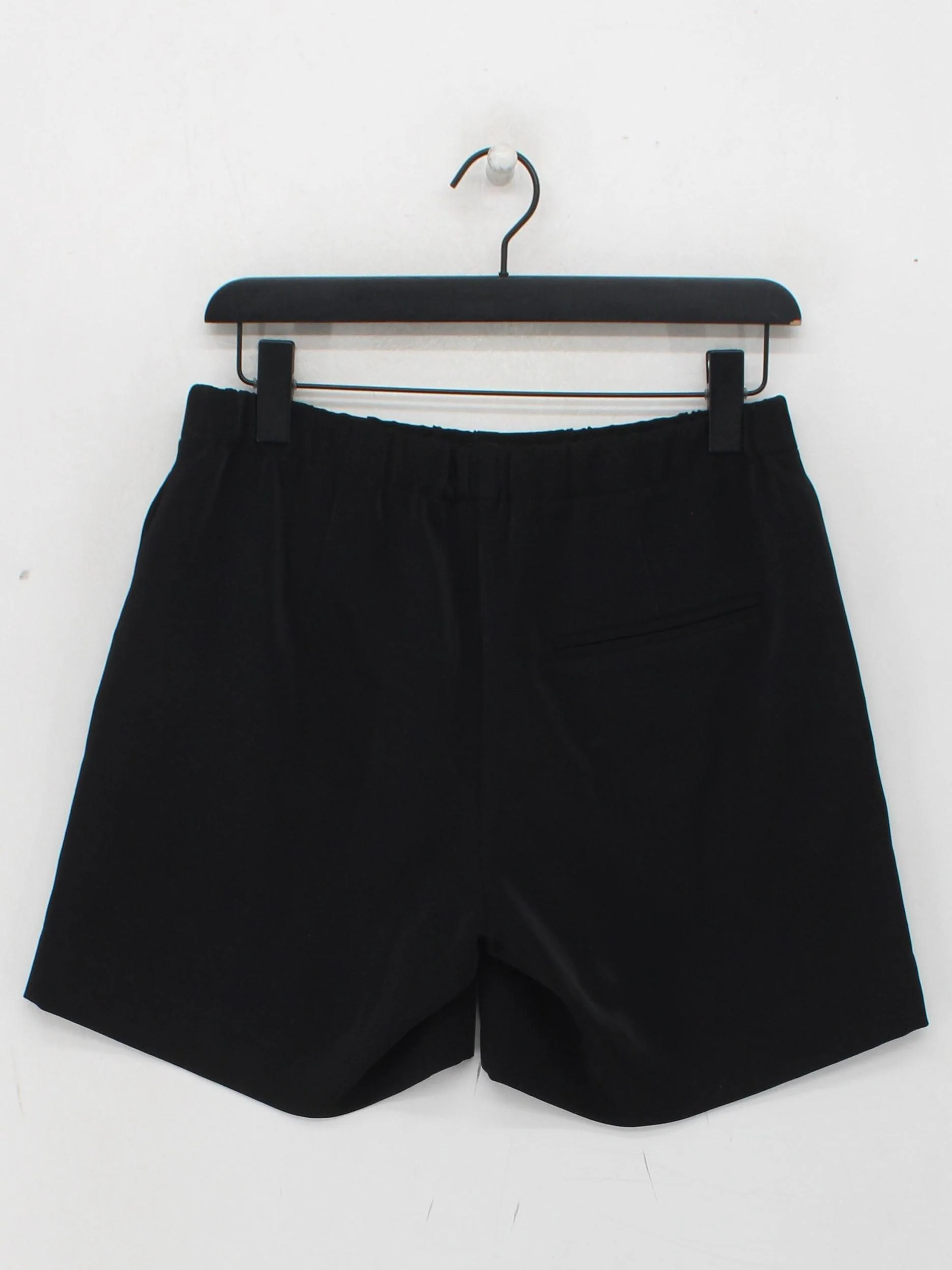 Samsøe & Samsøe Women's Shorts W 30 in Black Polyester with Elastane Cut-Off - Image 2