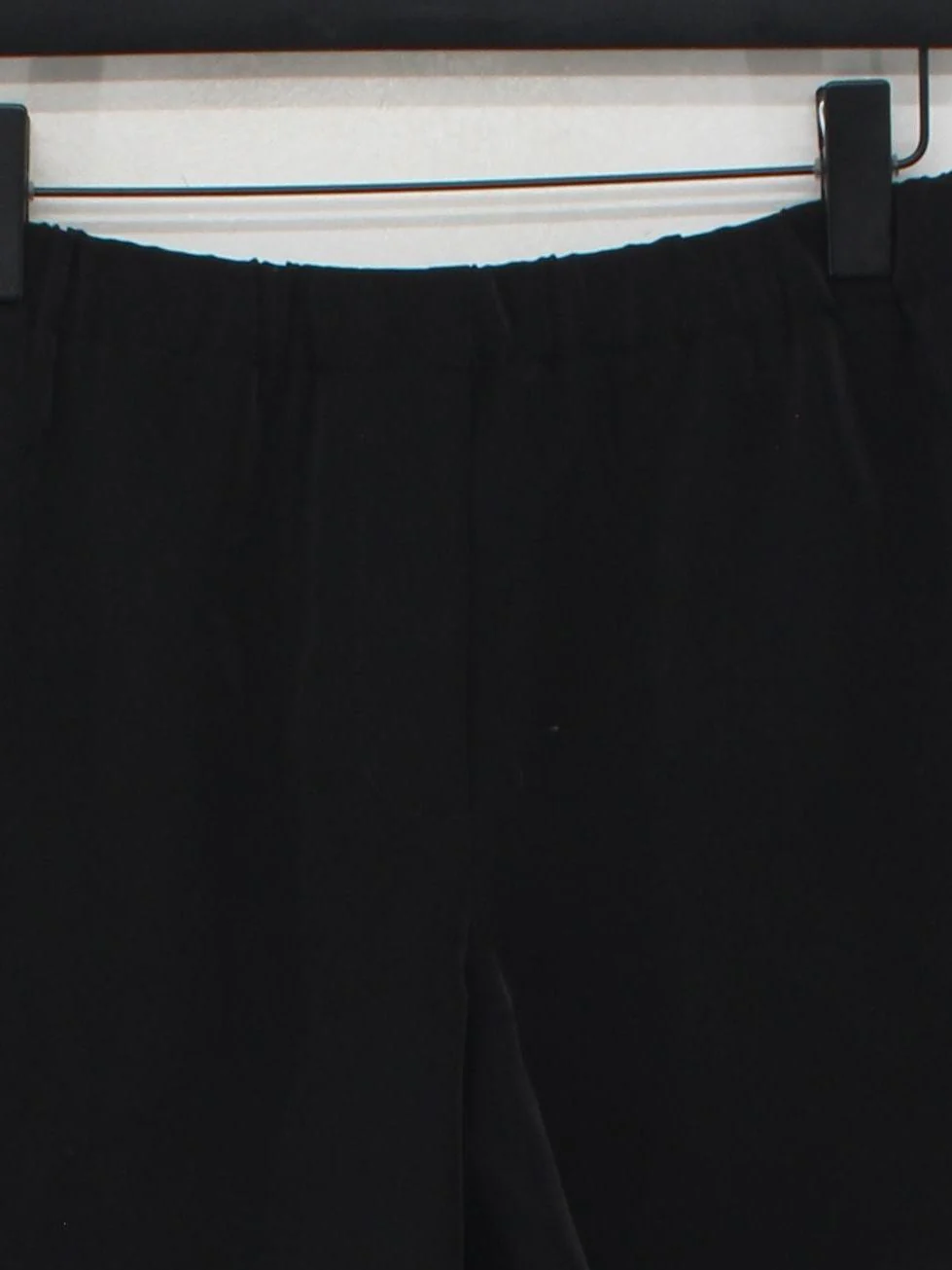 Samsøe & Samsøe Women's Shorts W 30 in Black Polyester with Elastane Cut-Off - Image 3