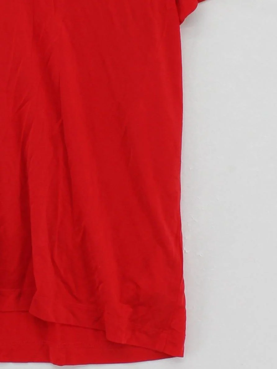 Samsøe & Samsøe Women's T-Shirt M Red Other with Elastane Basic - Image 4