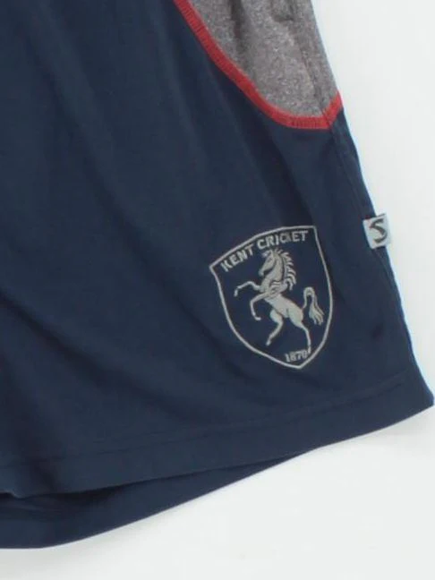 Samurai Sportswear Men's Shorts M Blue 100% Polyester Sweat - Image 4