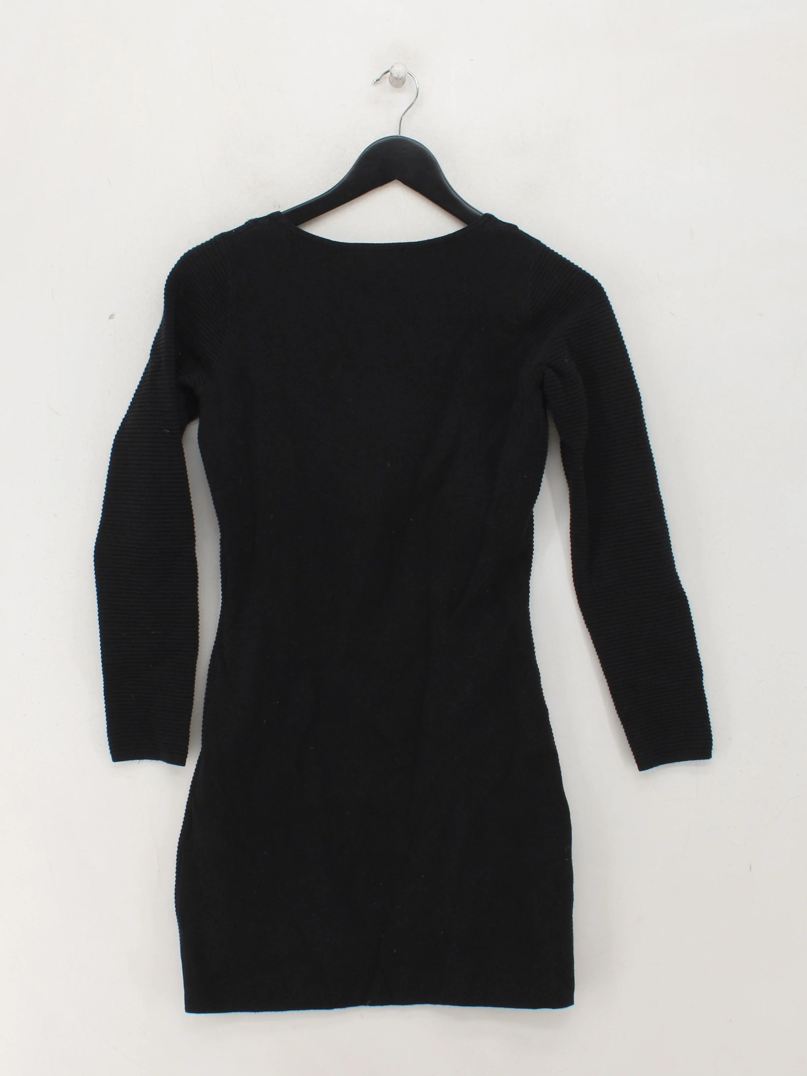 Sandro Bodycon Mini Dress in Black - Image 2
