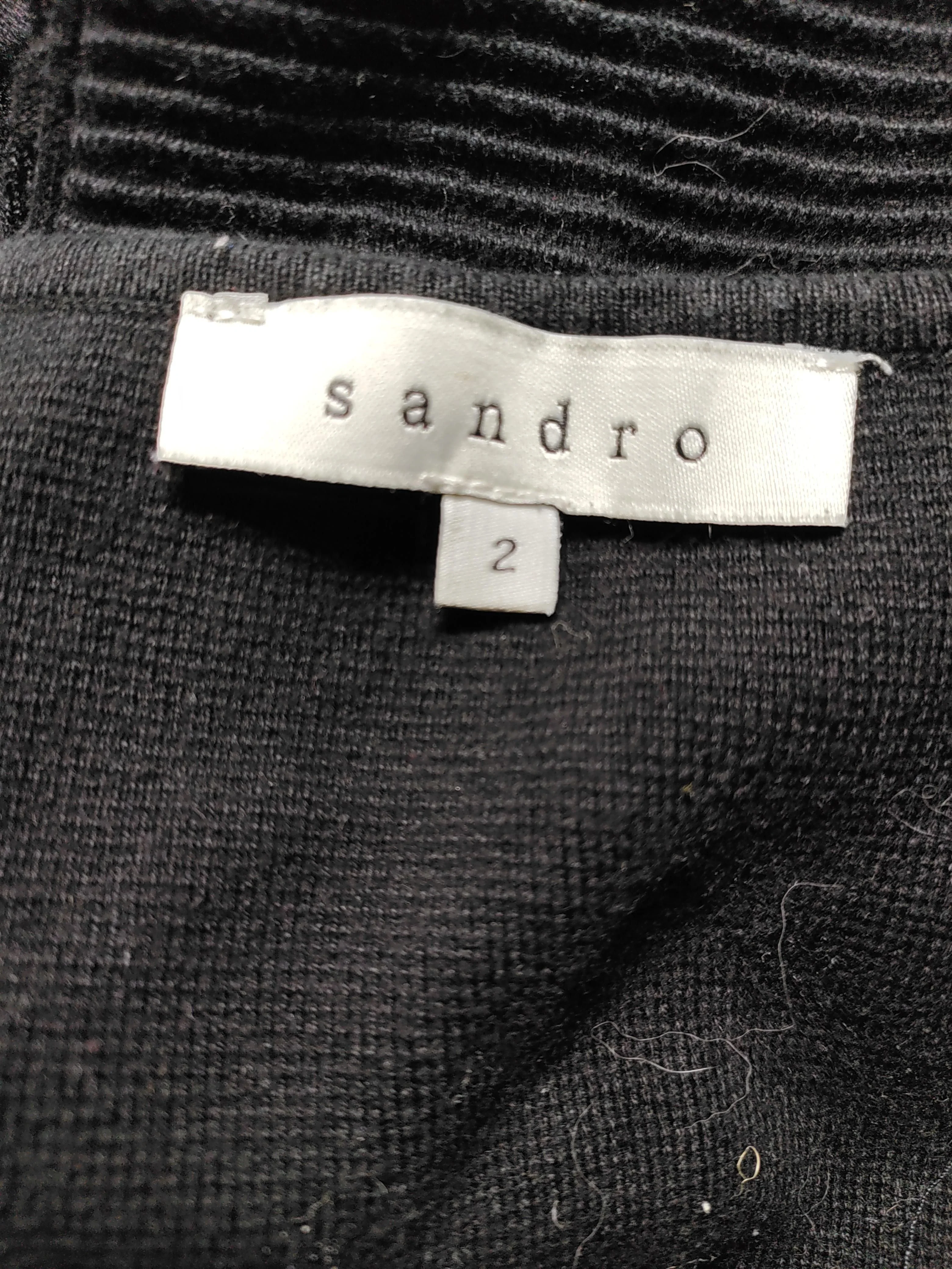 Sandro Bodycon Mini Dress in Black - Image 5