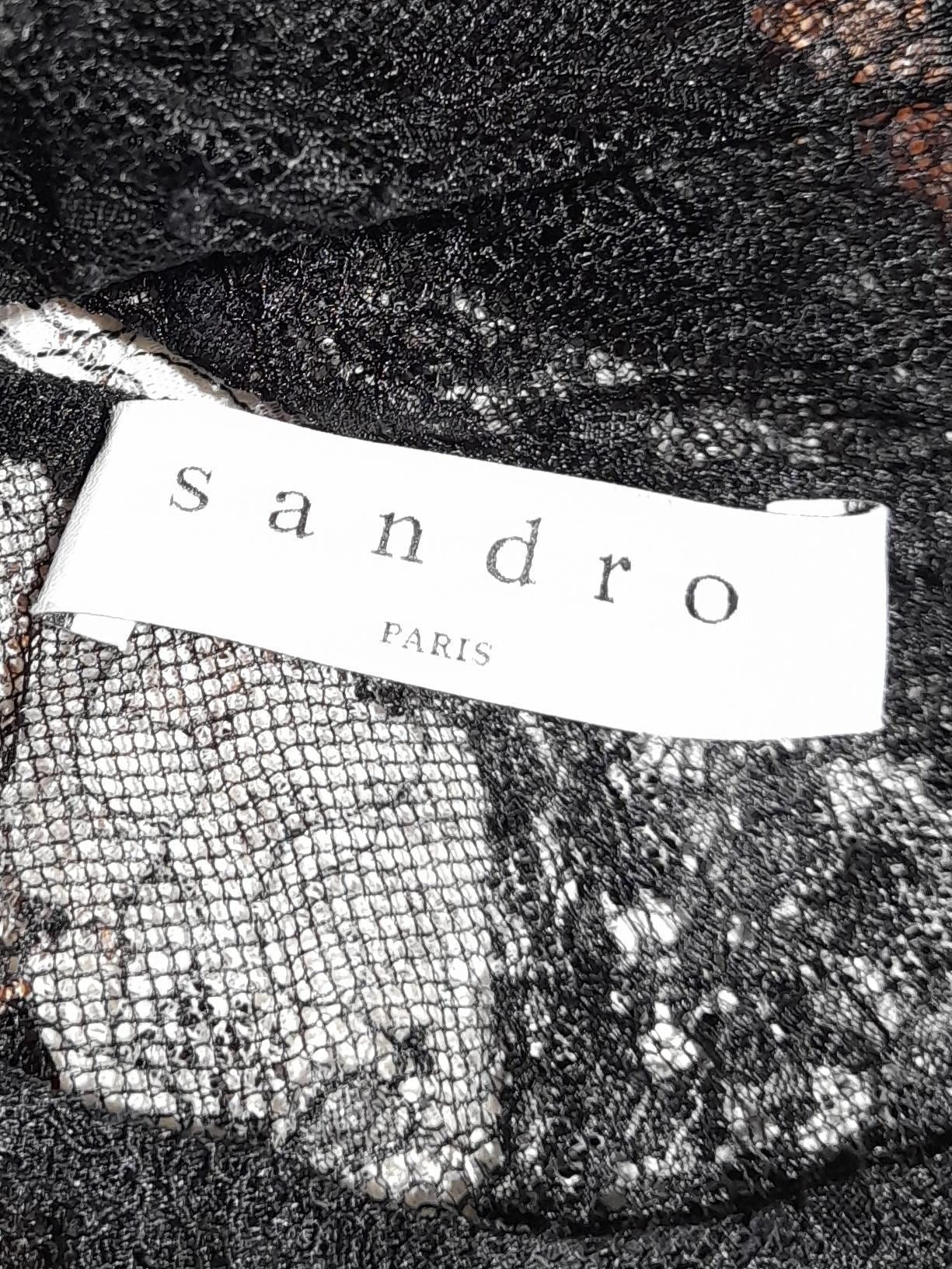 Sandro Maxi Dress M in Multi - Image 5