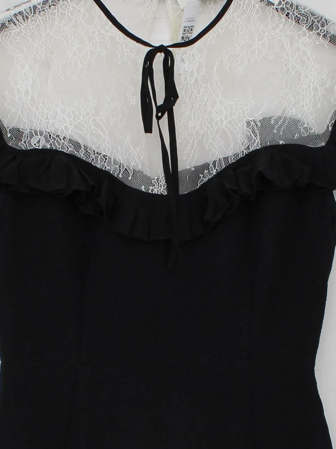 Sandro Mini Dress M in Black - Image 3