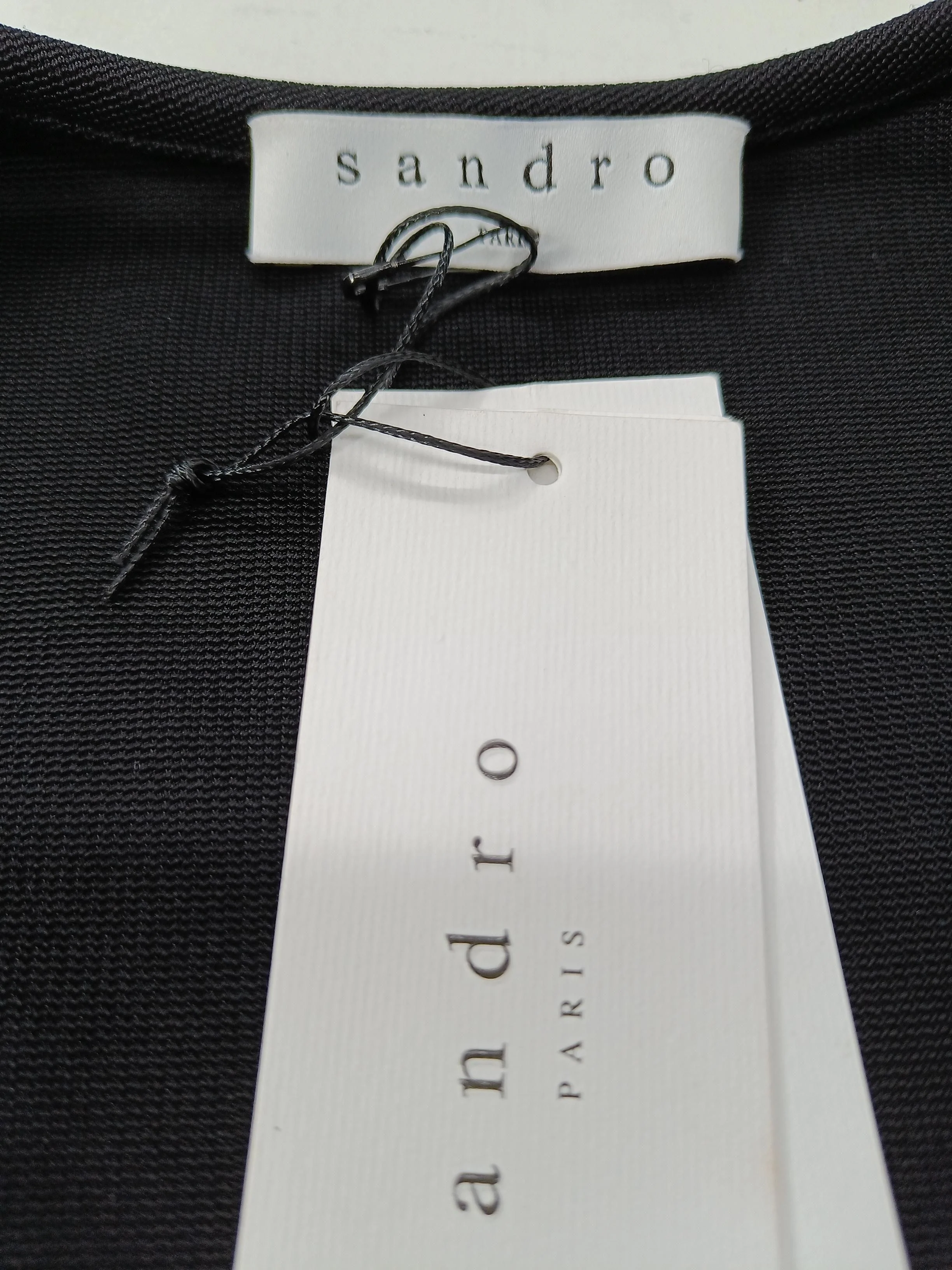 Sandro Mini Dress M in Black - Image 6