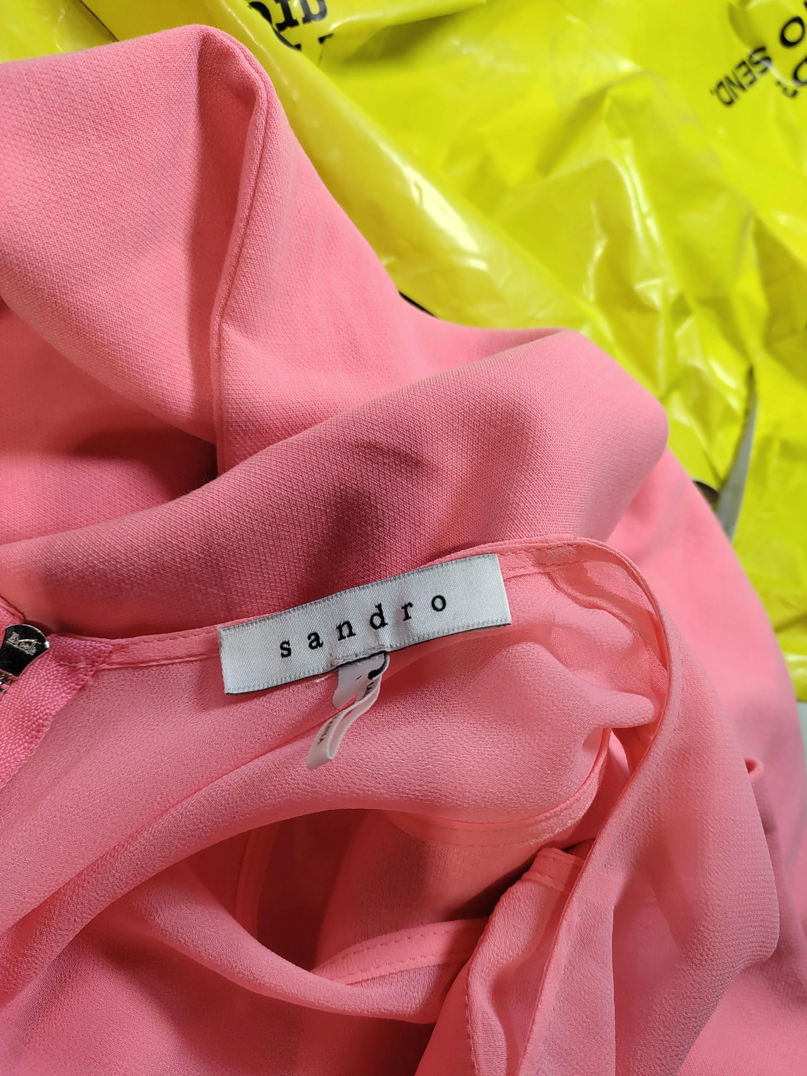 Sandro Mini Dress M in Pink - Image 5