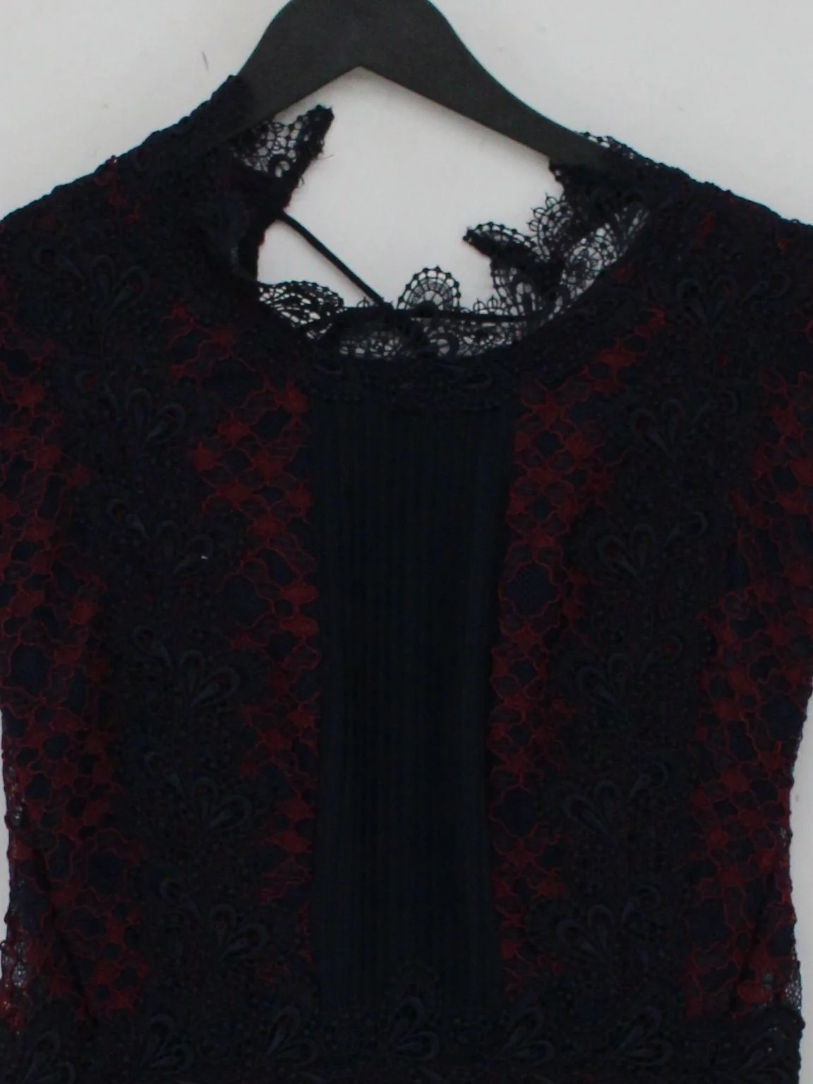 Sandro Mini Dress S in Blue - Image 3