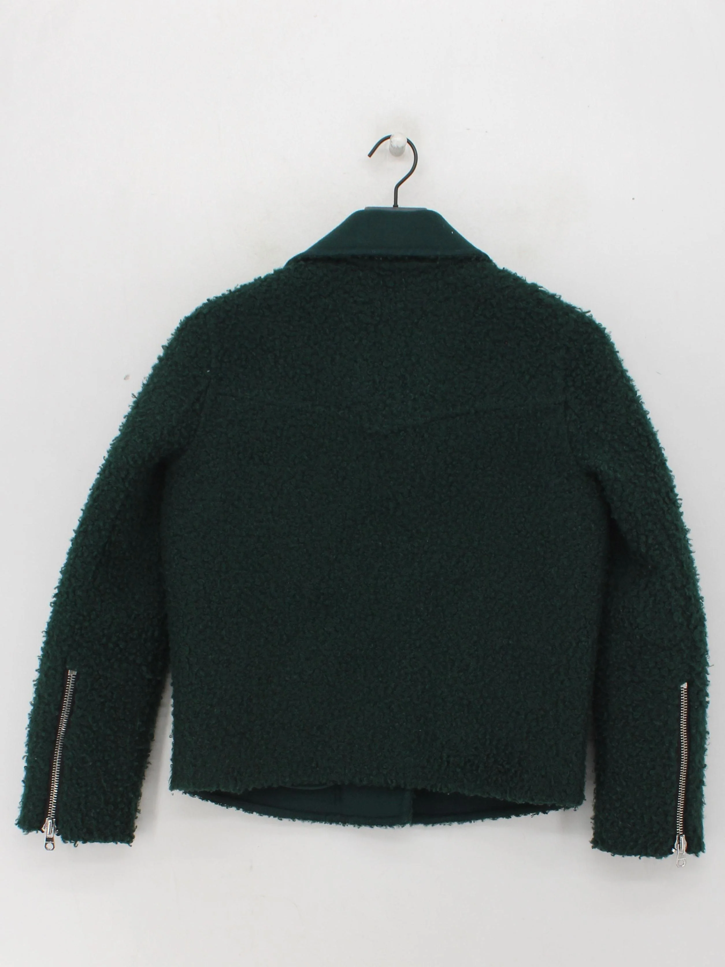 Sandro Motorcycle Jacket jacket green - Image 2