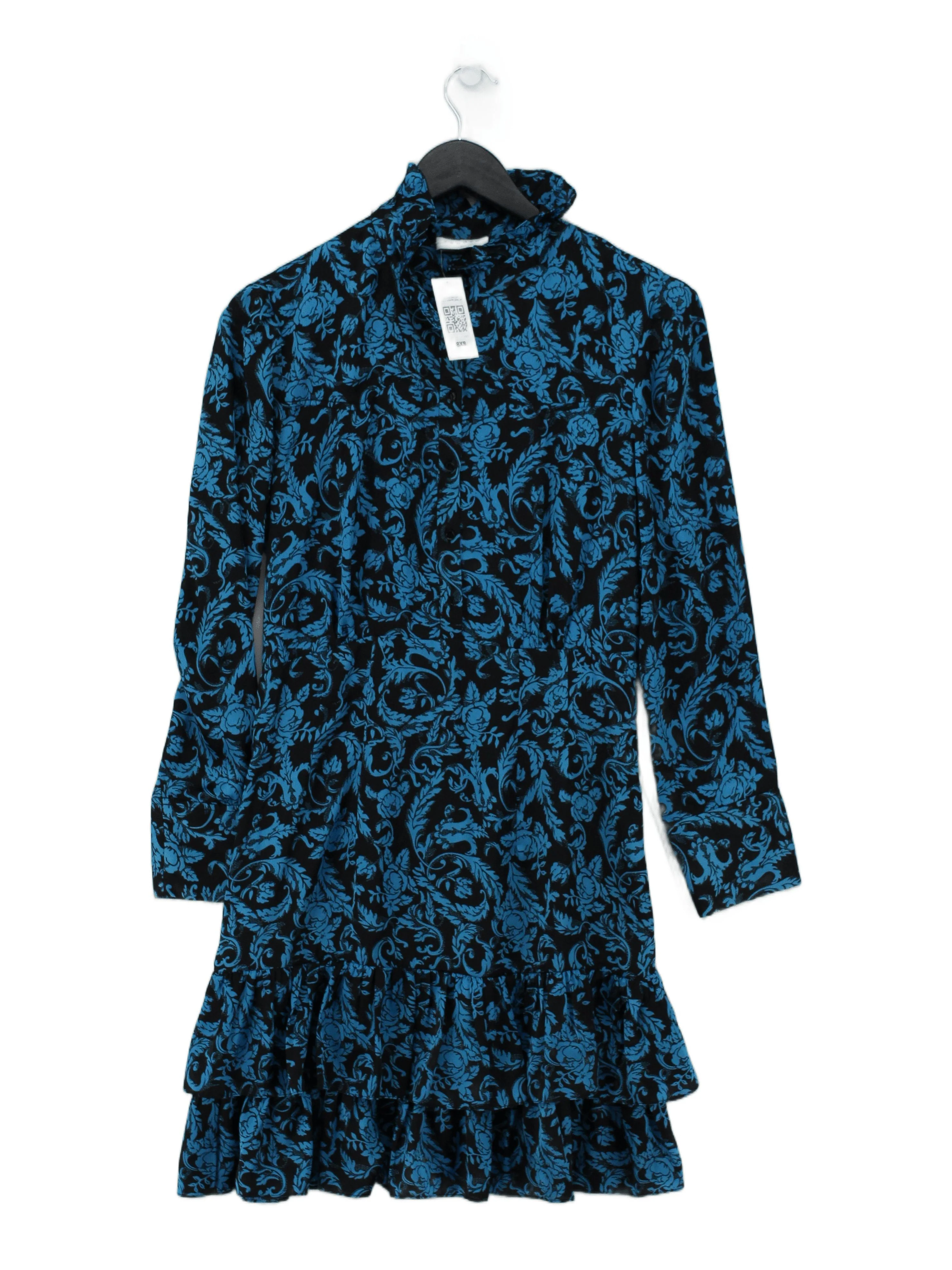 Sandro Shirt Mini Dress M in Multi