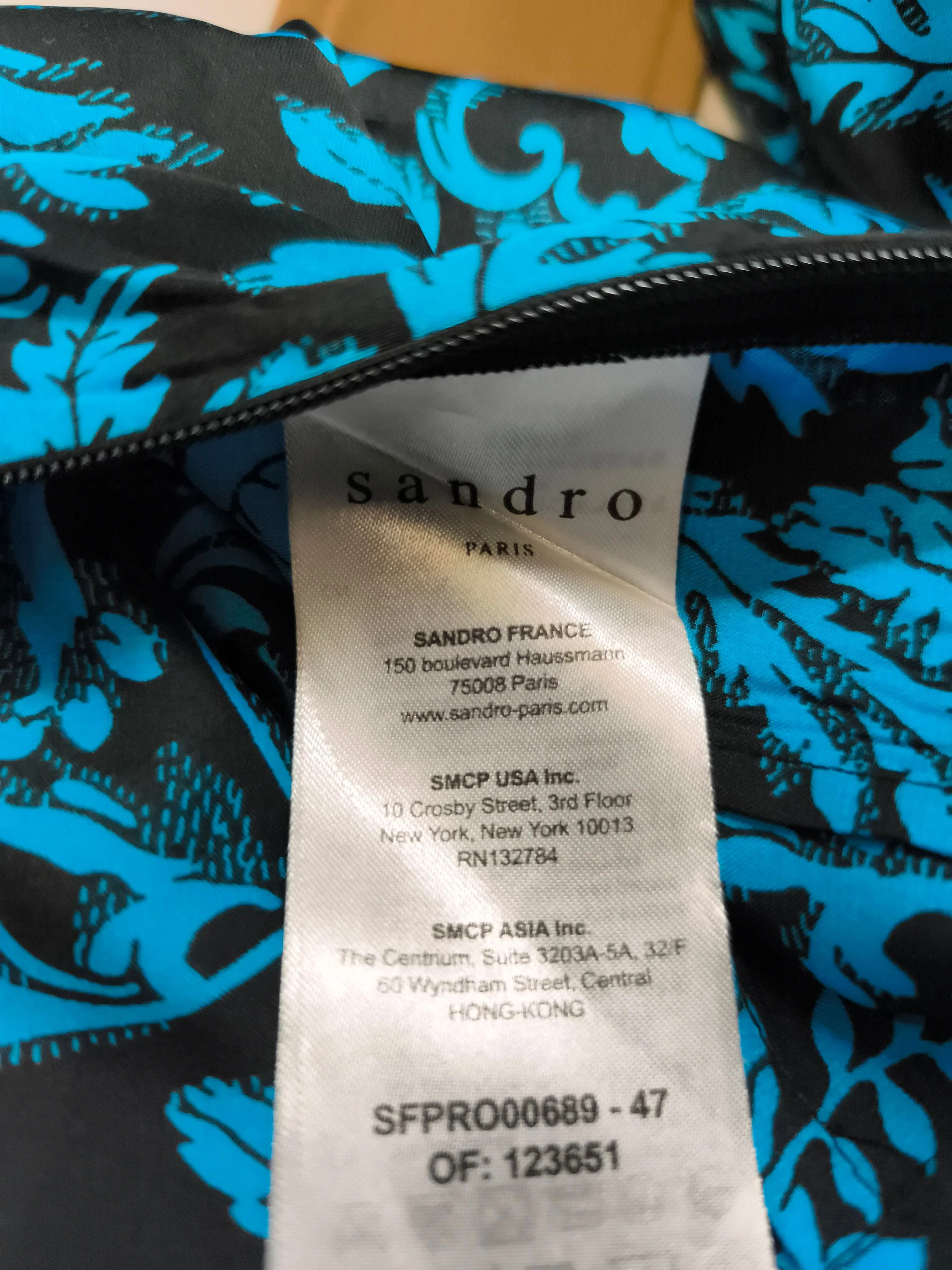 Sandro Shirt Mini Dress M in Multi - Image 5