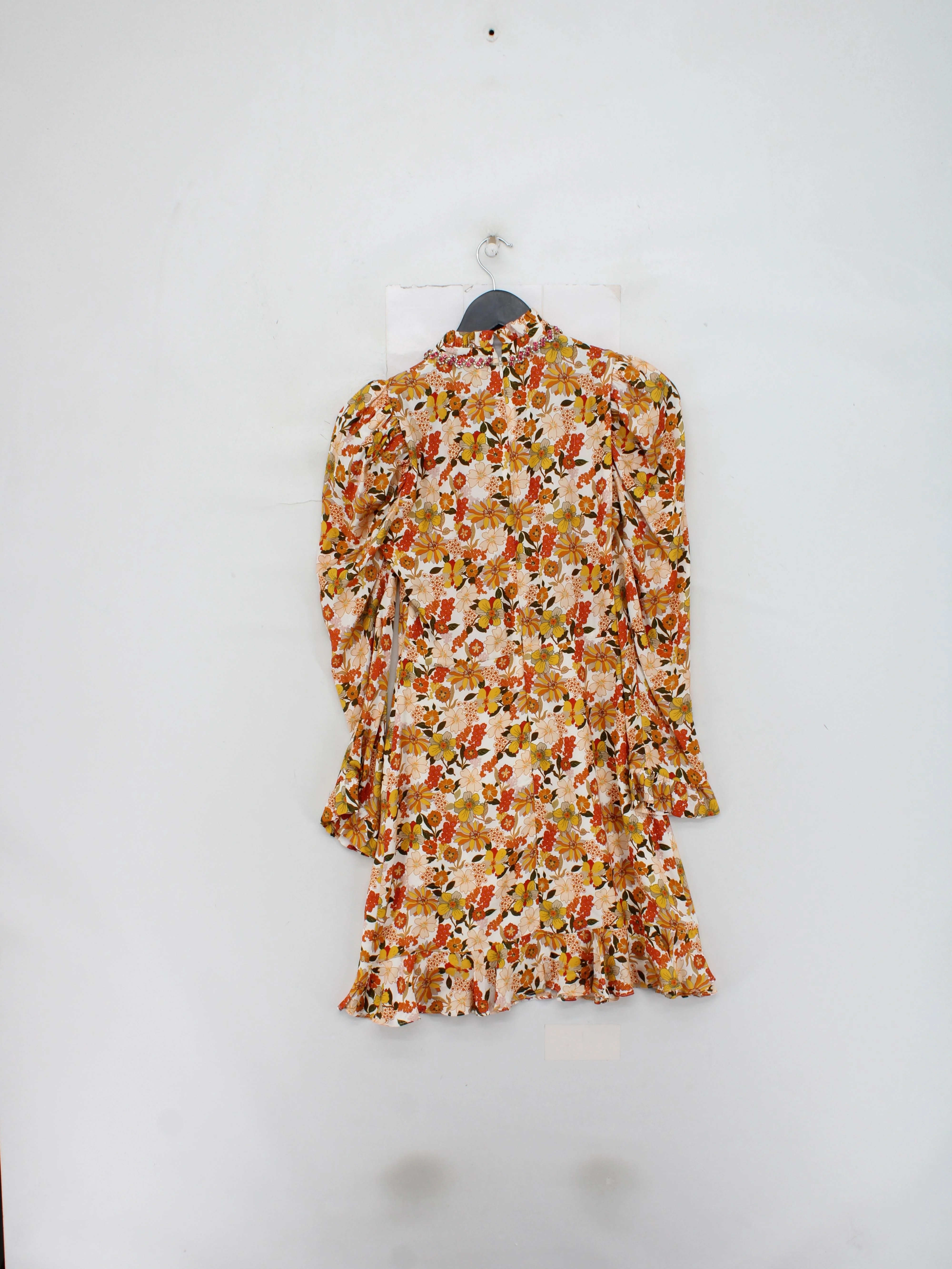 Sandro T-Shirt Midi Dress UK6 in Multi - Image 2
