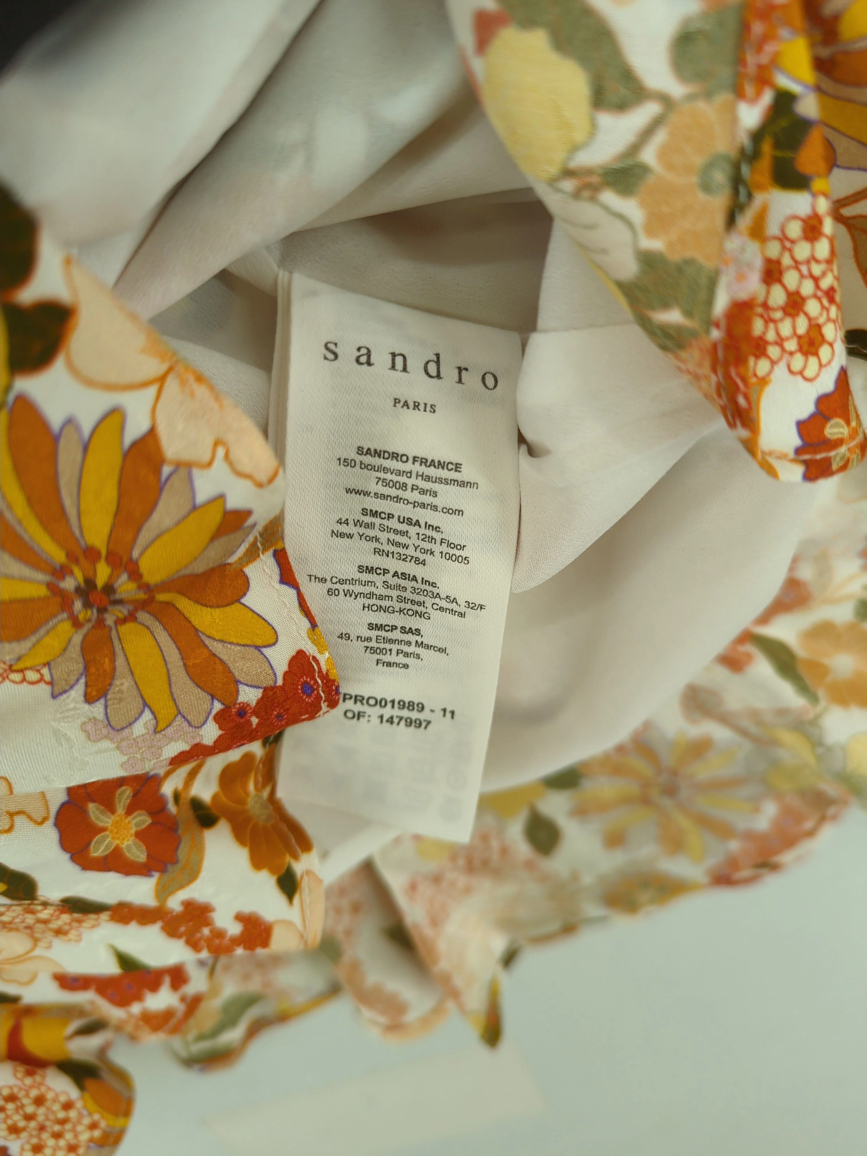 Sandro T-Shirt Midi Dress UK6 in Multi - Image 7
